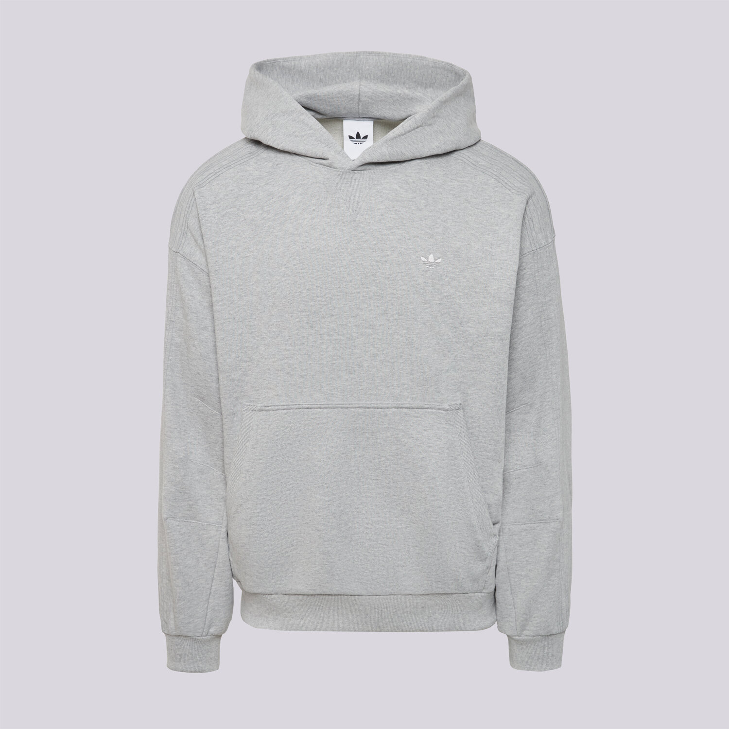 pánská mikina ADIDAS MIKINA S KAPUCÍ P ESS HD KR6969 ŠEDÁ