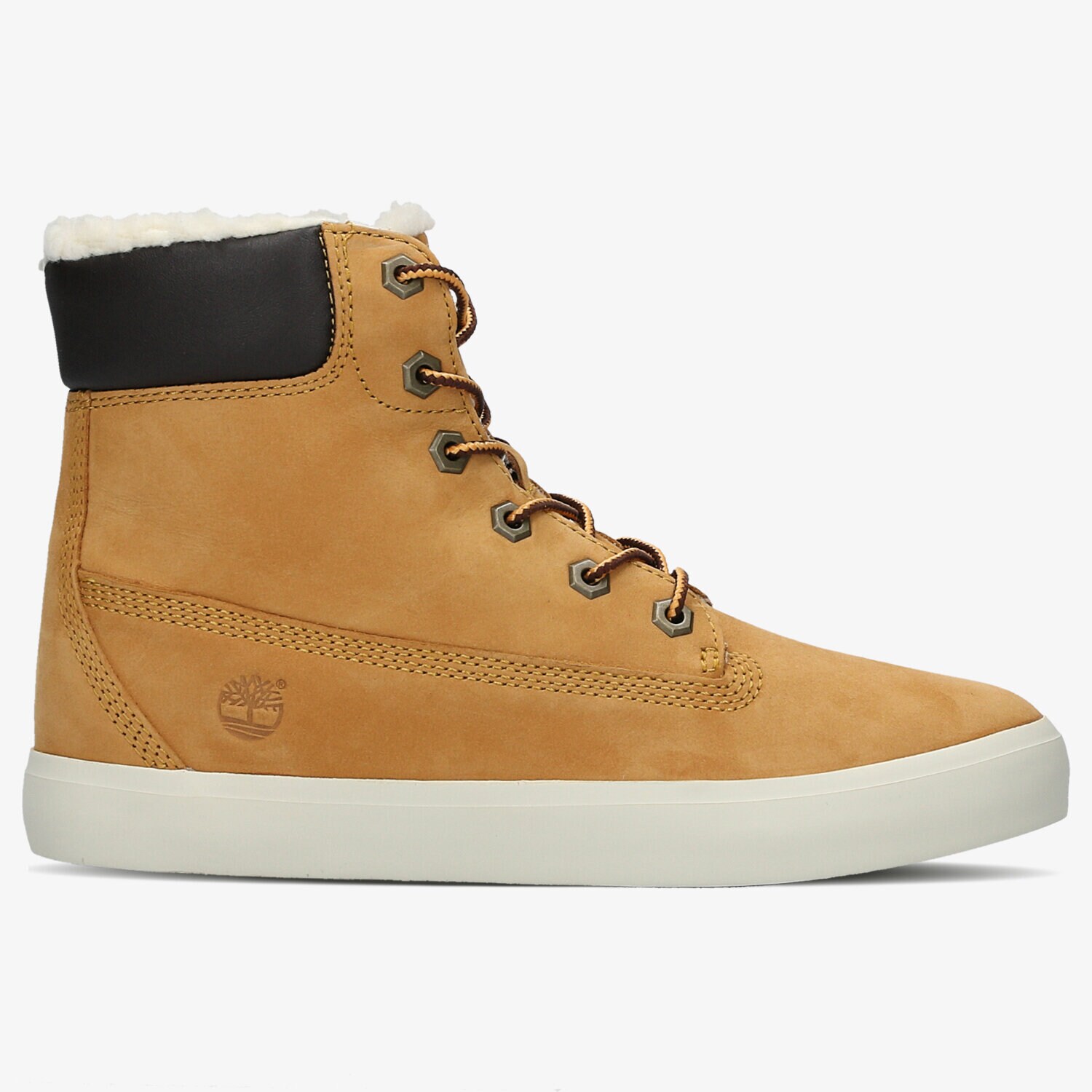dámské boty casual TIMBERLAND FLANNERY 6 IN WARM A18XD ŽLUTÁ