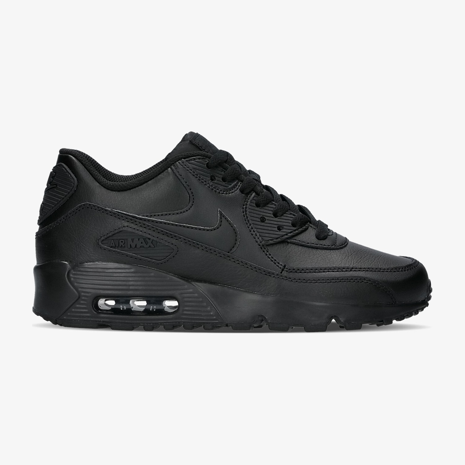 dětské tenisky NIKE AIR MAX 90 LEATHER (GS) 833412-001 ČERNÁ