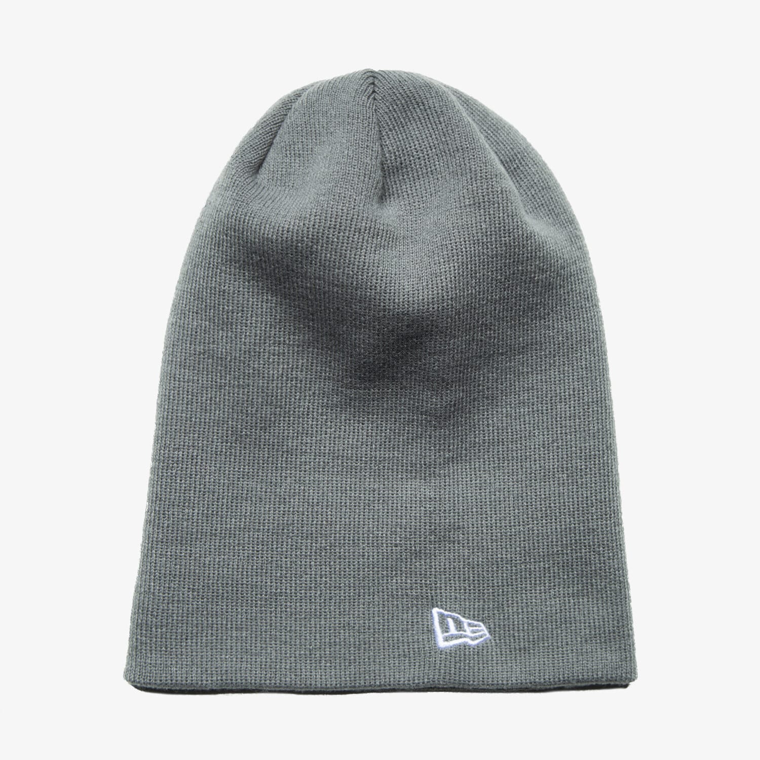dětská čepice NEW ERA ČEPICE ZIMNÍ ESSENTIAL LONG KNIT NE GRY LONG KNIT NE 11314028 ŠEDÁ