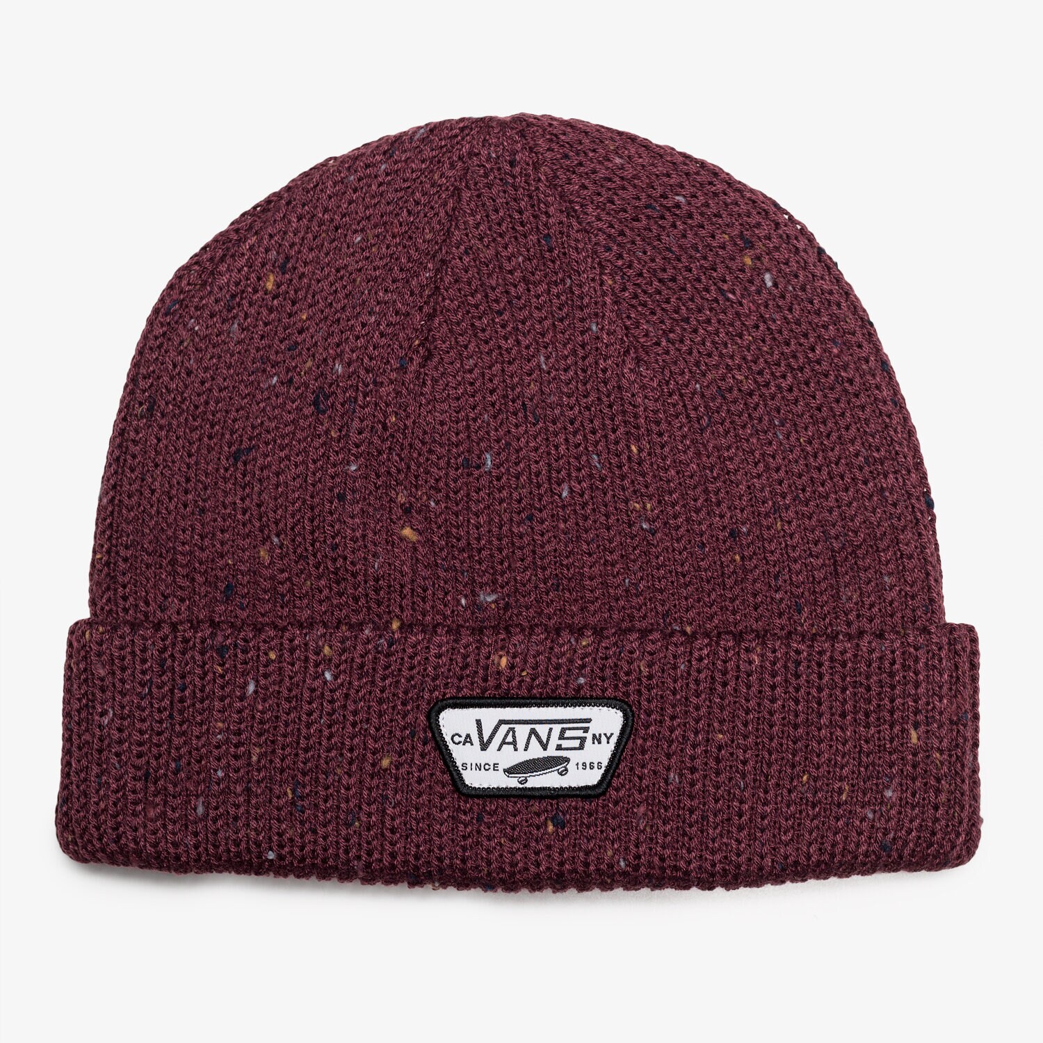 dětská čepice VANS ČEPICE ZIMNÍ MINI FULL PATCH BEANIE VA2X2Z4QU HNĚDÁ