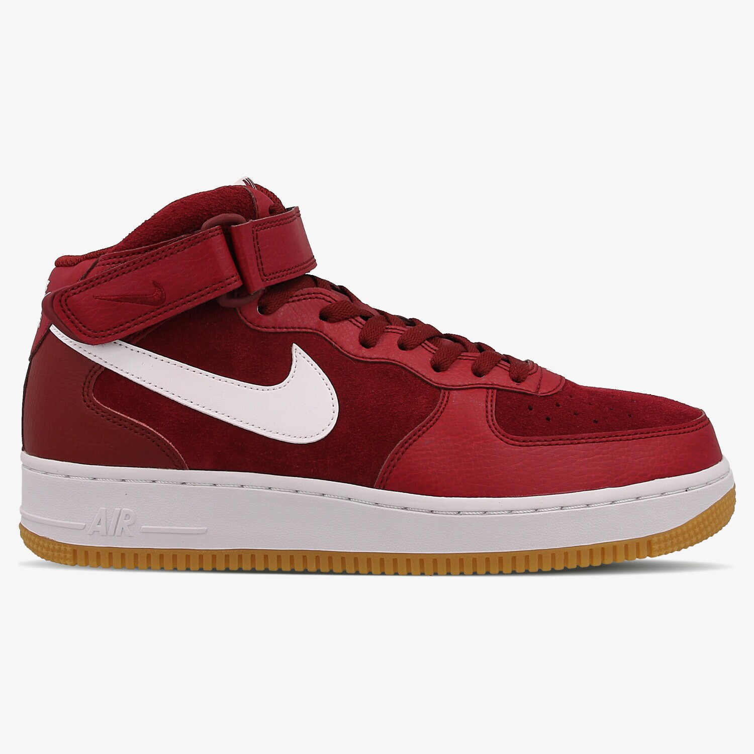 pánské tenisky NIKE AIR FORCE 1 MID '07  315123608 BORDOVÁ