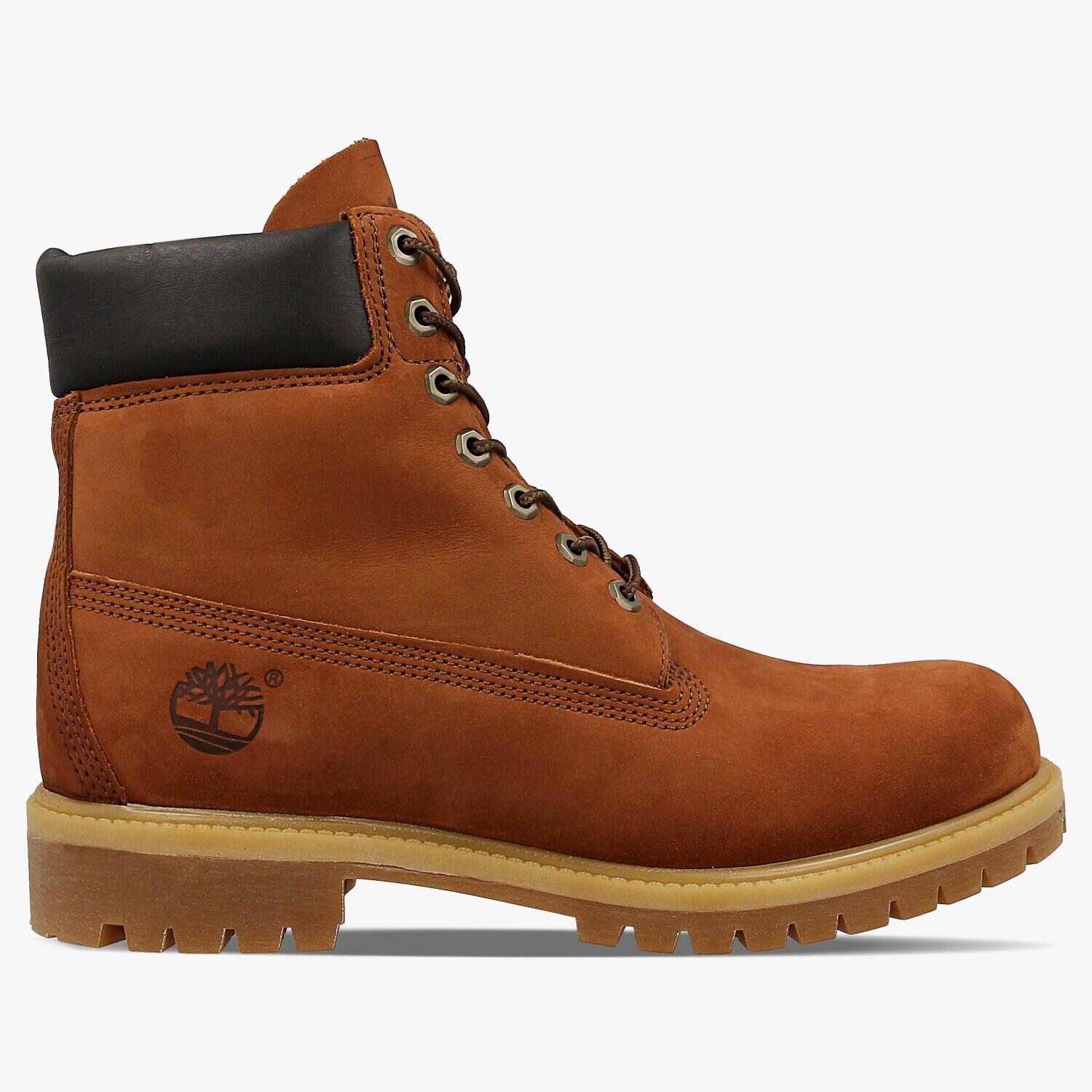 pánské kotníkové boty TIMBERLAND PREMIUM 6 INCH BOOT 6768R HNĚDÁ