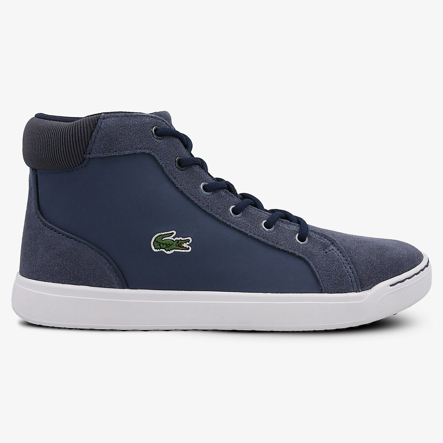dětské tenisky LACOSTE EXPLORATEUR MID 416 1 732CAJ1014003 TMAVOMODRÁ