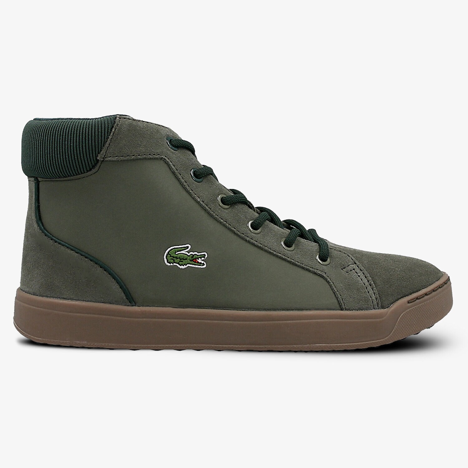 dětské tenisky LACOSTE EXPLORATEUR MID 416 1 732CAJ1014177 ZELENÁ