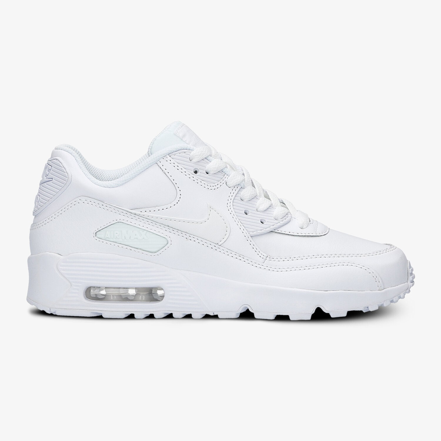 dětské tenisky NIKE AIR MAX 90 LEATHER (GS) 833412-100 BÍLÁ