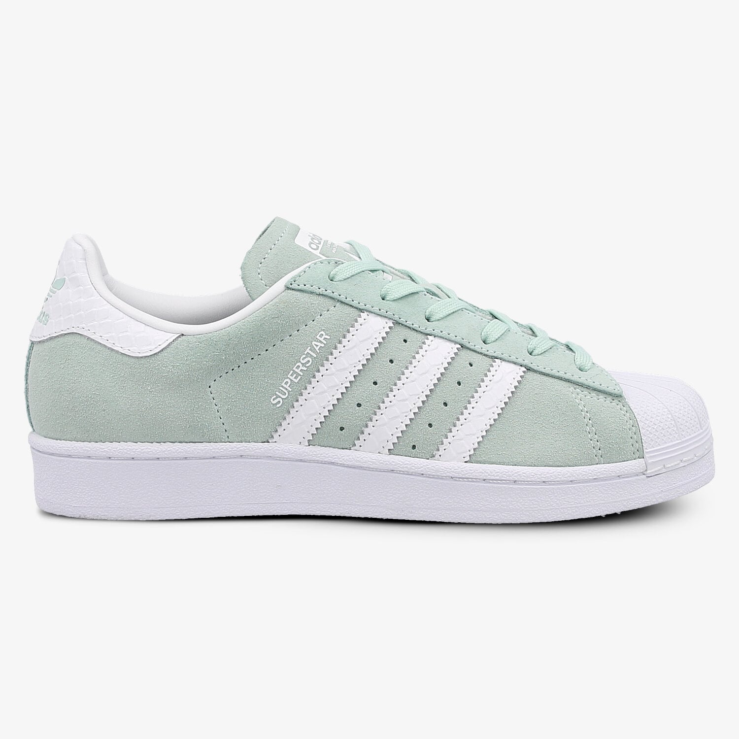 ADIDAS SUPERSTAR W  S76154 ZELENÁ