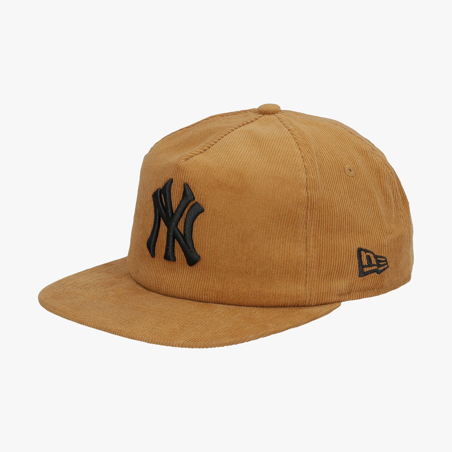 dětská kšiltovka NEW ERA ČEPICE COOPERSTOWN CORD NY YANKEES WHE 80371424 HNĚDÁ