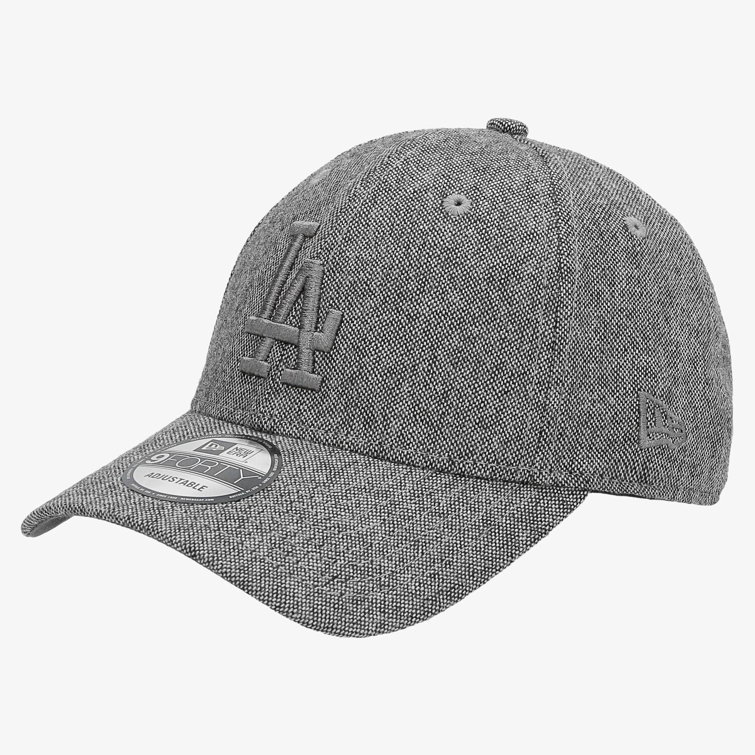 dětská kšiltovka NEW ERA ČEPICE TWEED MLB LA DODGERS GRY 80371447 ŠEDÁ