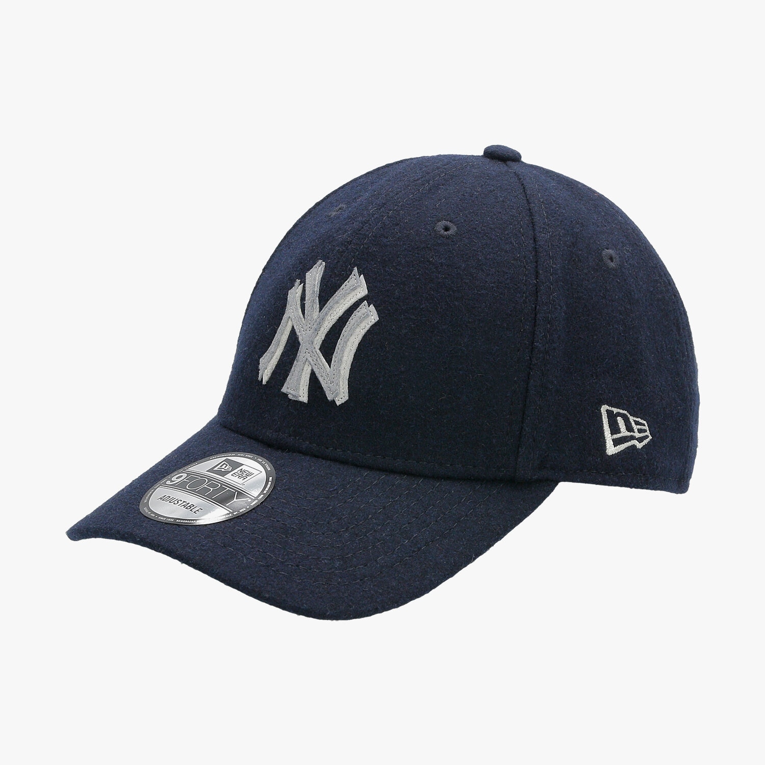 dětská kšiltovka NEW ERA ČEPICE WOOL FELT LOGO NY YANKEES NAV 80371400 TMAVOMODRÁ