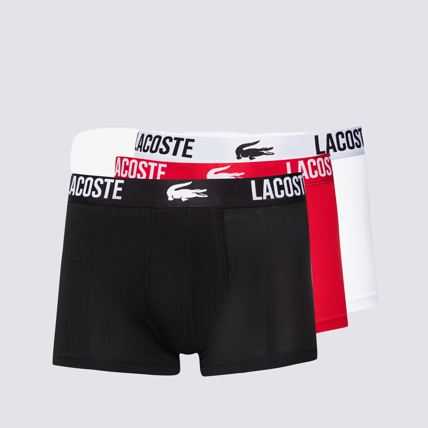 pánské spodní prádlo LACOSTE TRENKY LACOSTE 3 PACK BOXER SHORTS 5H3321.TR2 VÍCEBAREVNÁ