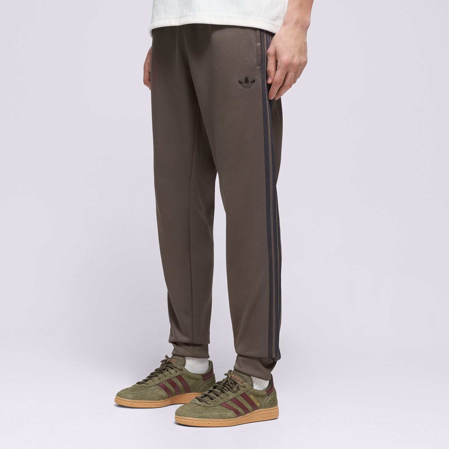 pánské kalhoty ADIDAS KALHOTY  SST TP KT5041 KHAKI