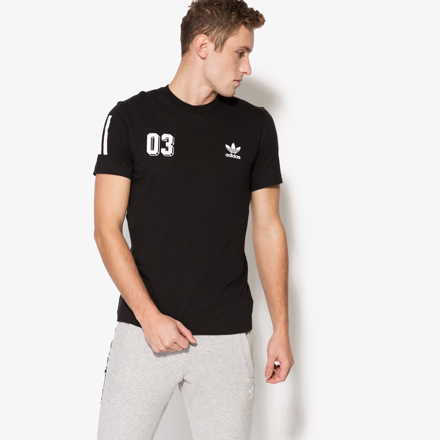 pánské tričko ADIDAS TRIČKO ORIGINALS GRP T AZ1021 ČERNÁ