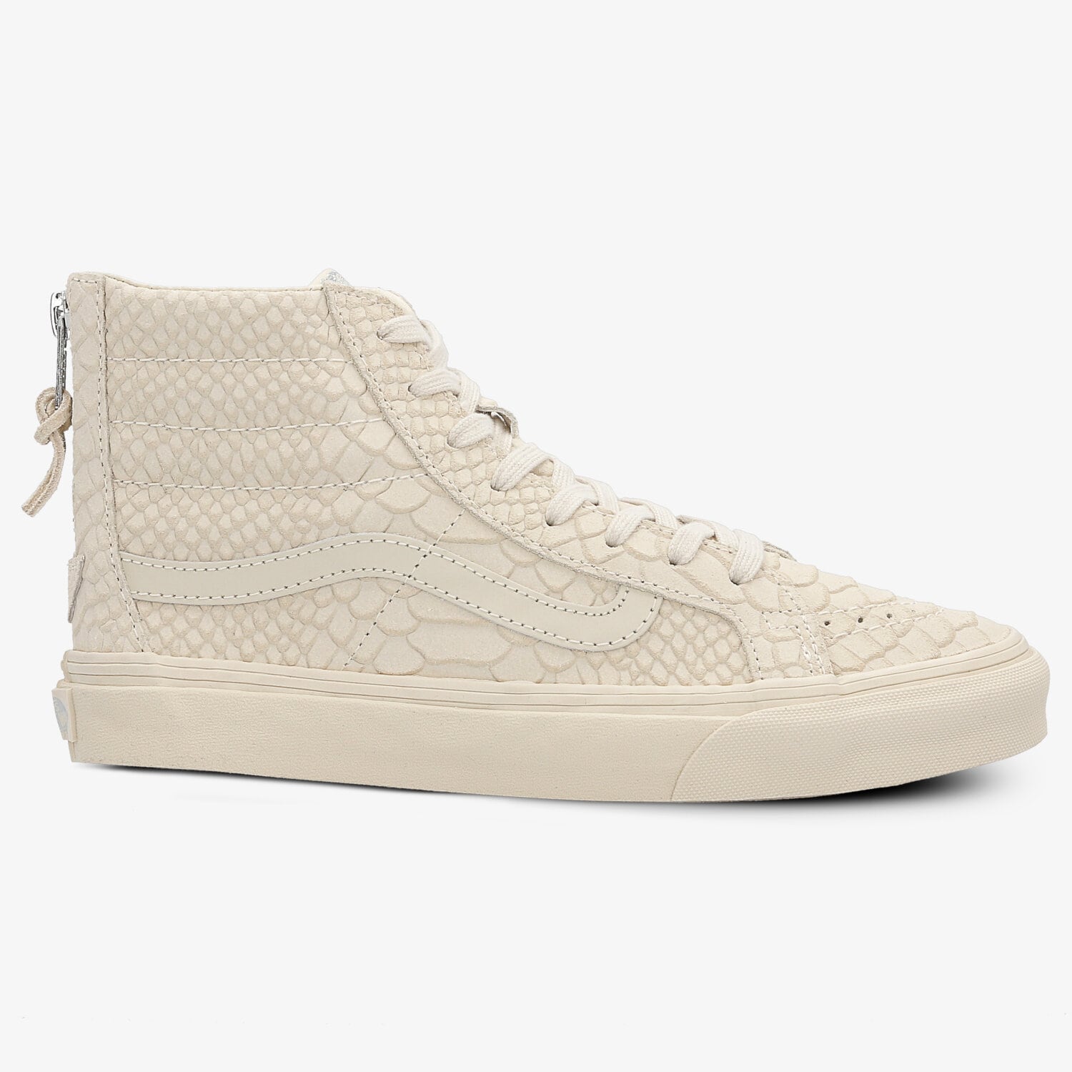 dámské tenisky VANS SK8-HI SLIM ZIP D VA348SLQC BÉŽOVÁ