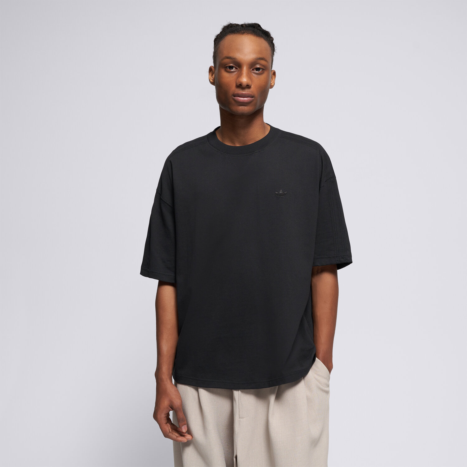 pánské tričko ADIDAS TRIČKO P ESS TEE KS4103 ČERNÁ