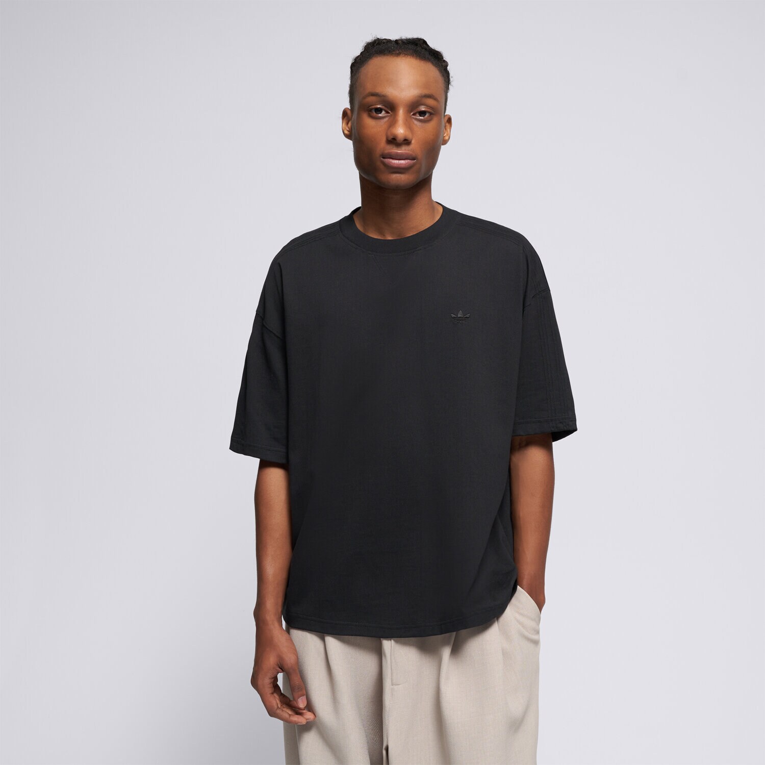 pánské tričko ADIDAS TRIČKO P ESS TEE KS4103 ČERNÁ