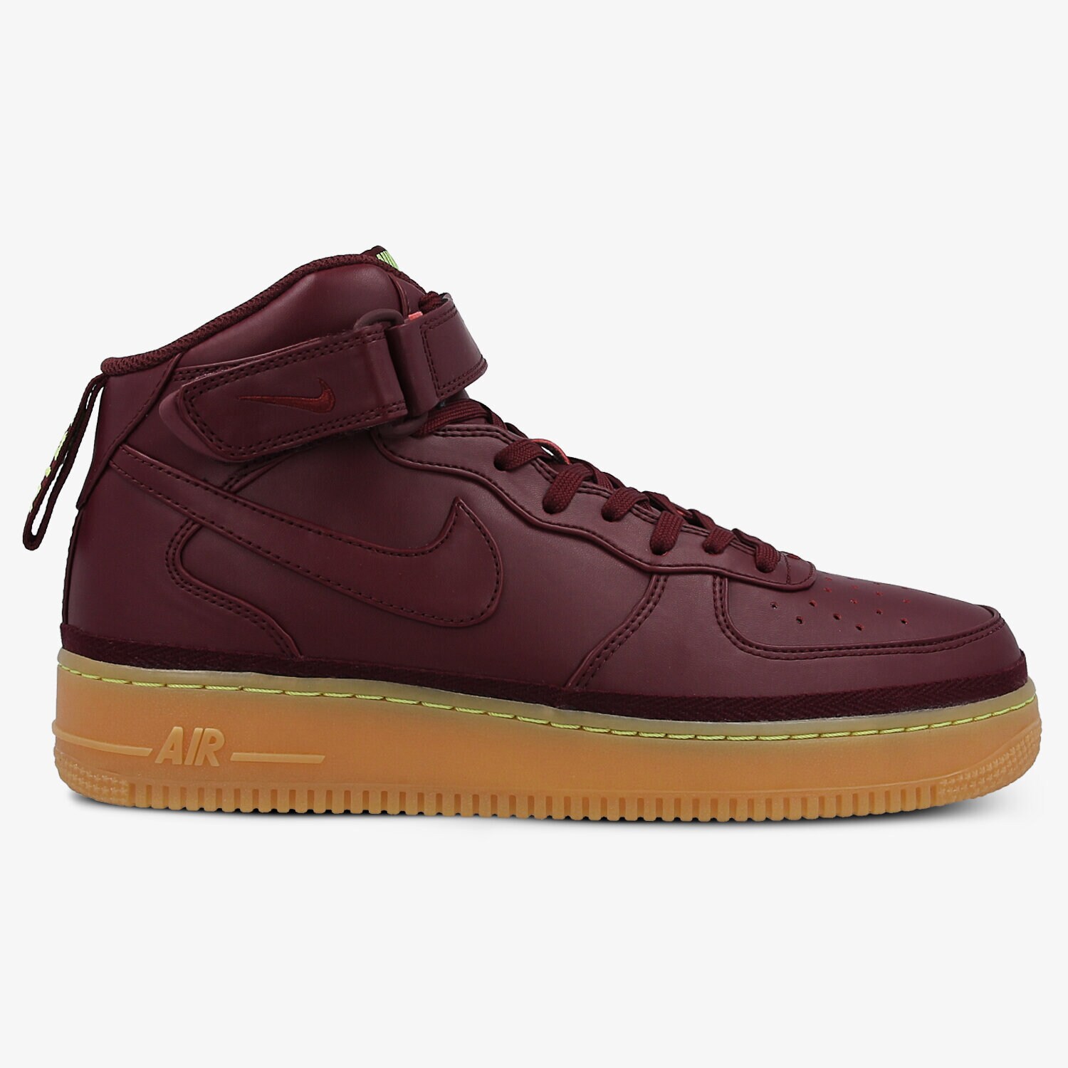 pánské tenisky NIKE AIR FORCE 1 MID '07 LV8 804609602 BORDOVÁ