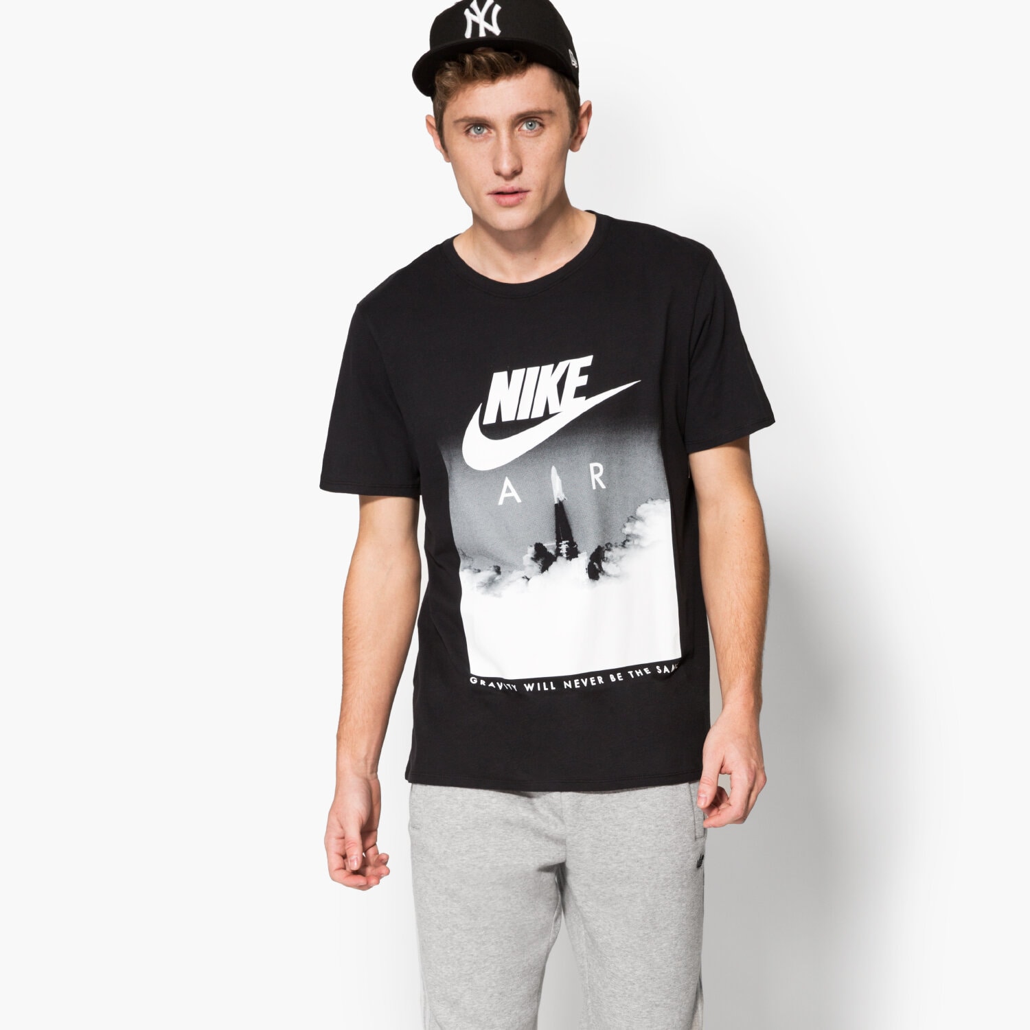 pánské tričko NIKE TRIČKO AIR ROCKET 806385010 ČERNÁ