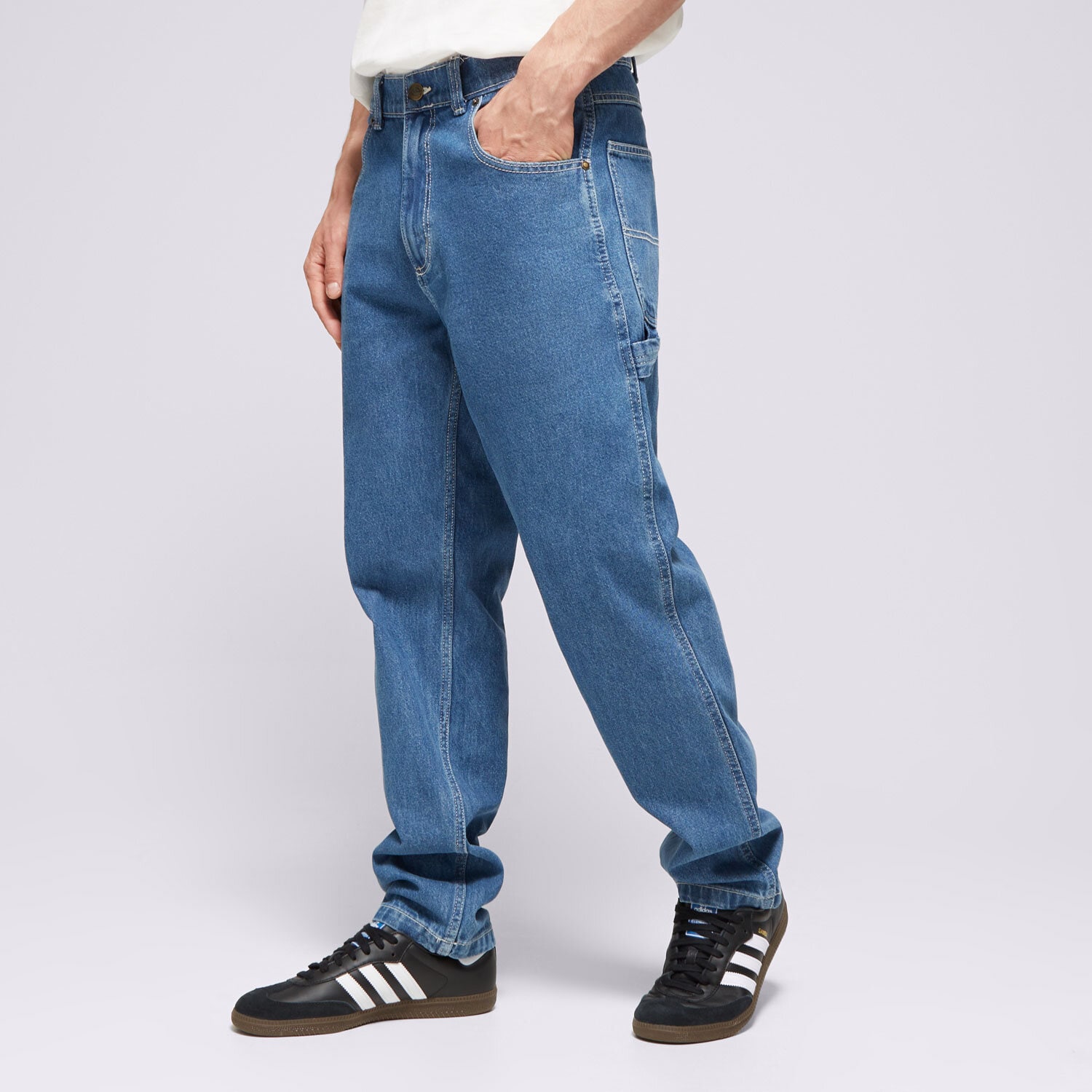 pánské kalhoty DICKIES KALHOTY  GARYVILLE DK0A4XECCLB1 MODRÁ