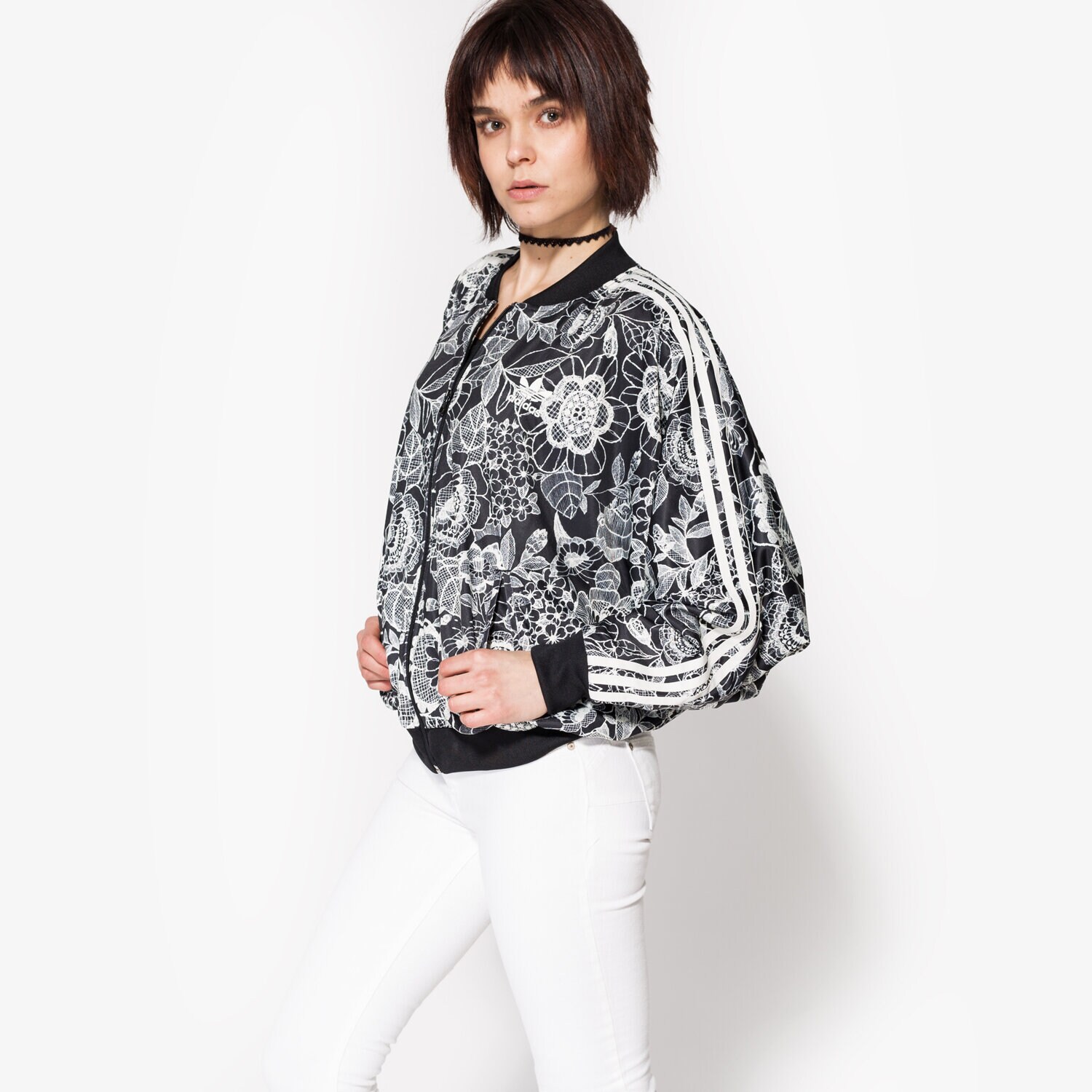 dámská mikina ADIDAS MIKINA FLORIDO CAPE BP7181 ČERNÁ