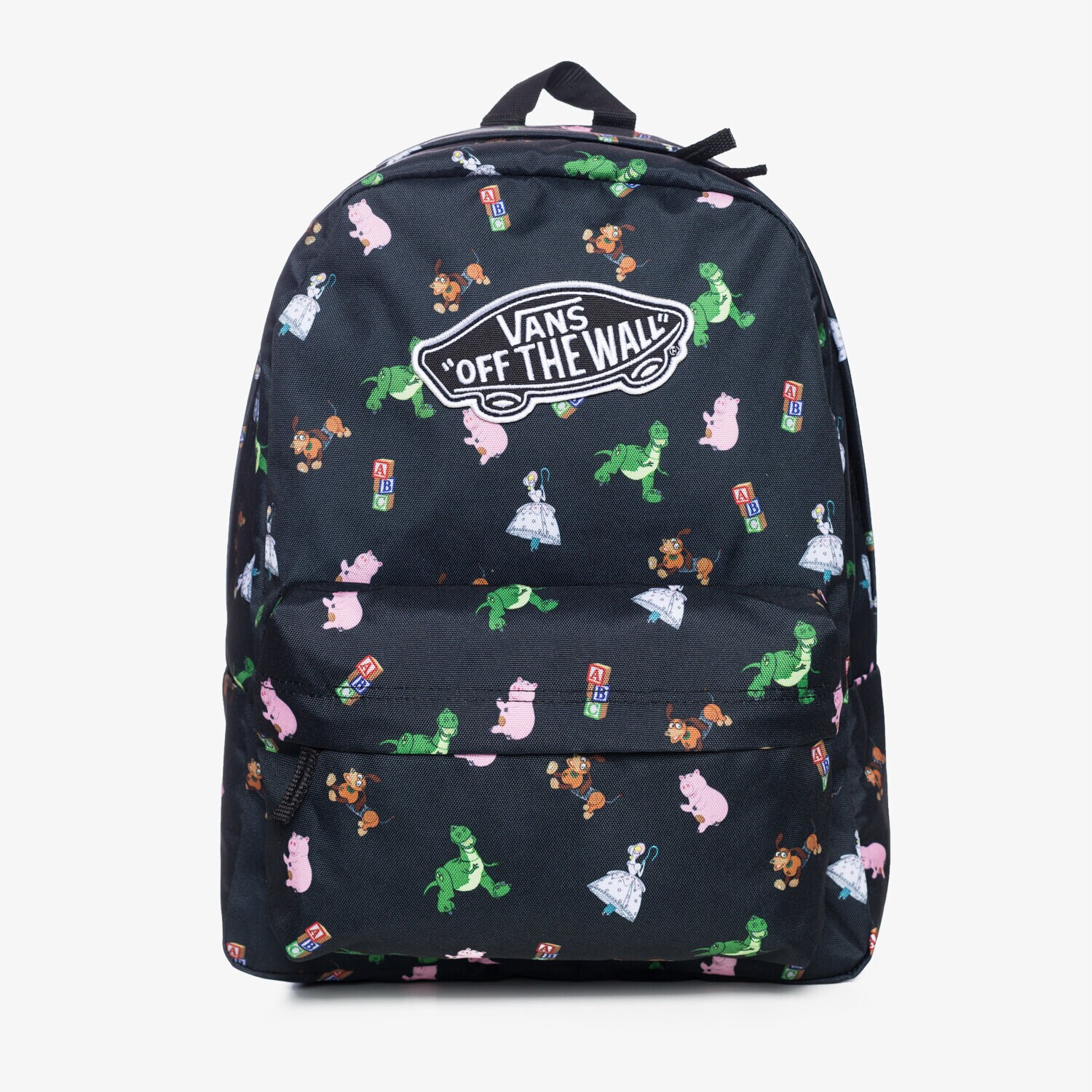 dámský batoh VANS BATOH WM TOY STORY TOYS VA2XF1KMU ČERNÁ