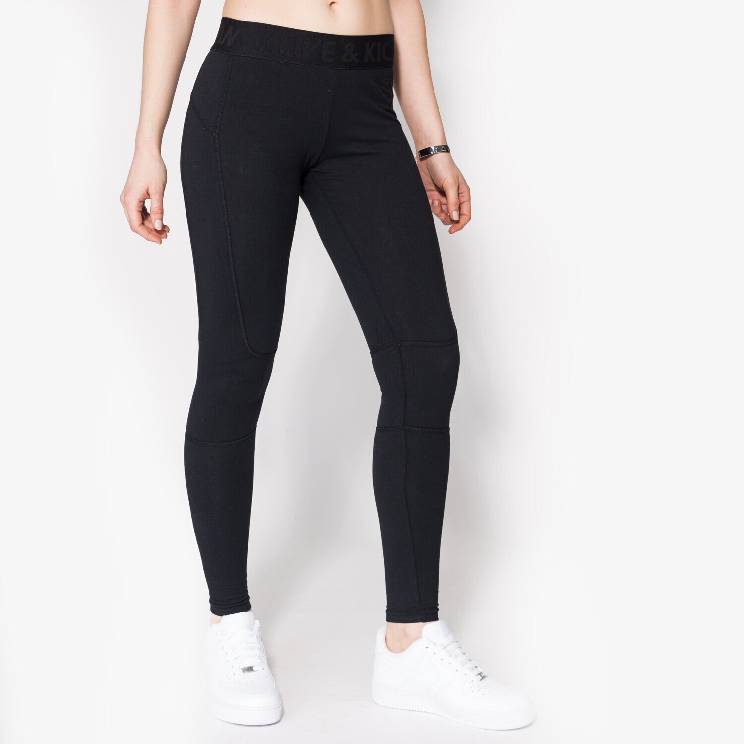 dámské kalhoty CONFRONT LEGGINGS UPPERCUT CF17SPD21001 ČERNÁ