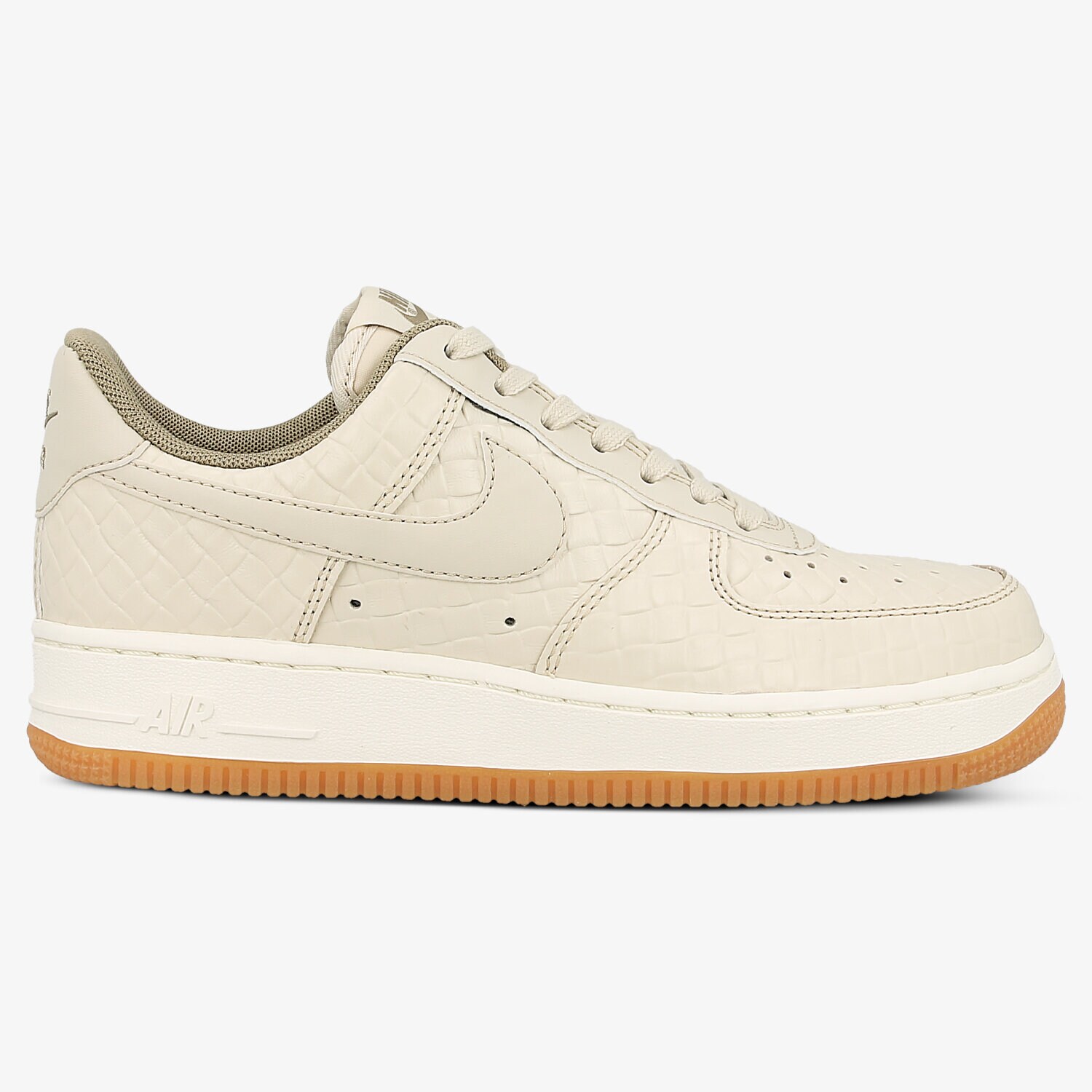 dámské tenisky NIKE WMS AIR FORCE 1 '07 PRM 616725112 BÉŽOVÁ