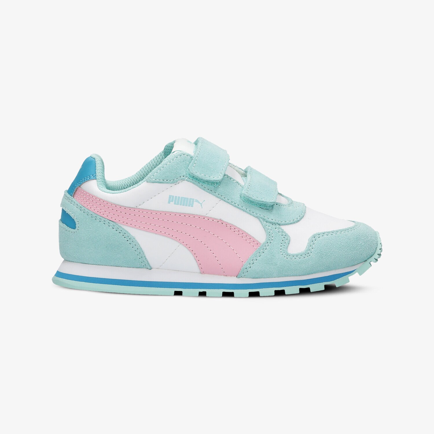 dětské tenisky PUMA ST RUNNER L V PS 36076312 ZELENÁ