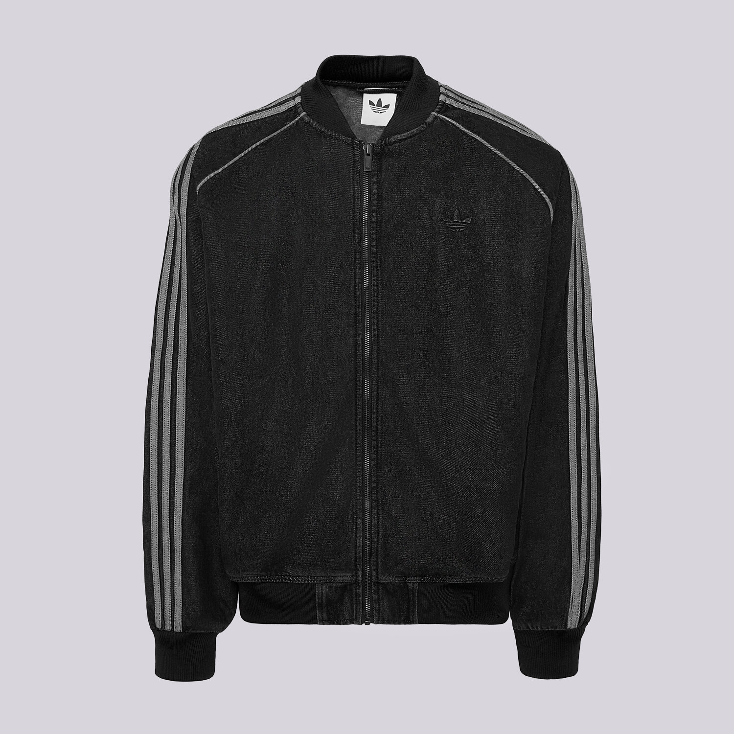 pánská mikina ADIDAS MIKINA ROZEPÍNACÍ SST TT KS4963 ČERNÁ