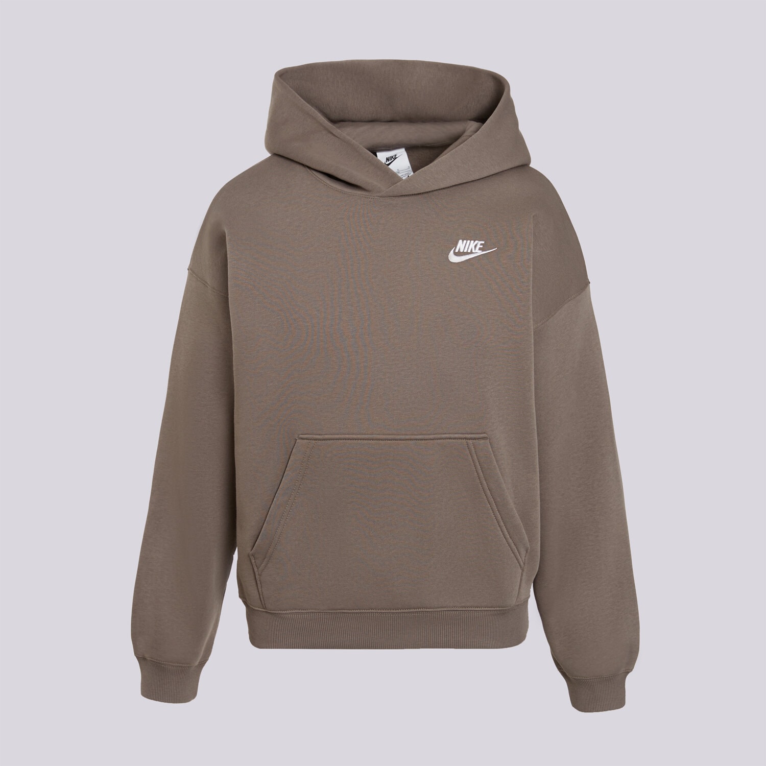 dětská mikina NIKE MIKINA S KAPUCÍ K NSW CLB FLC OS HDY IM4935-289 HNĚDÁ