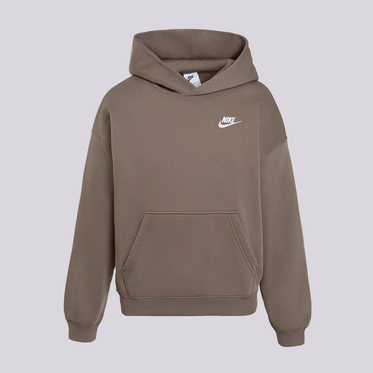 dětská mikina NIKE MIKINA S KAPUCÍ K NSW CLB FLC OS HDY IM4935-289 HNĚDÁ