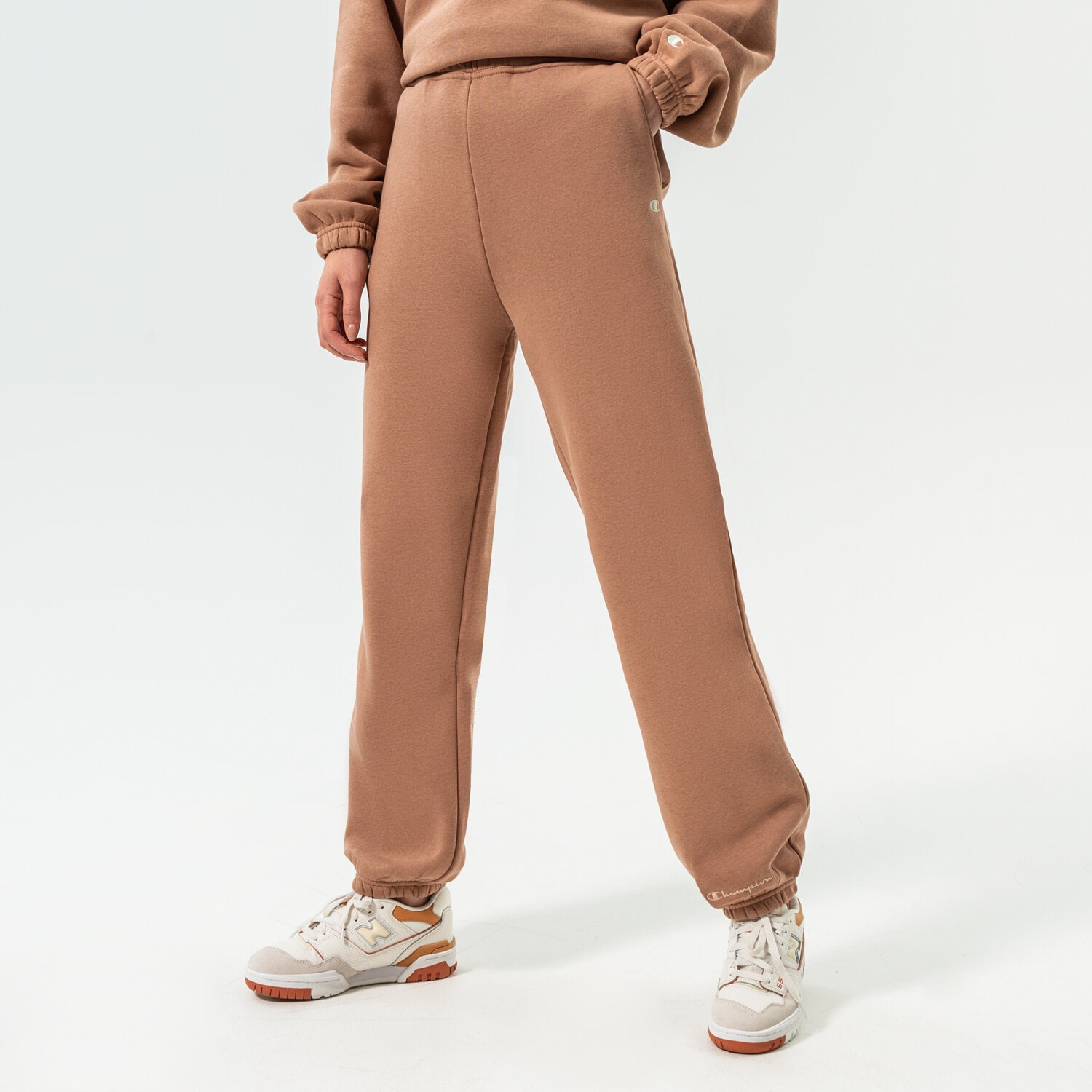 dámské kalhoty CHAMPION KALHOTY  PANTS 115668MS036 HNĚDÁ