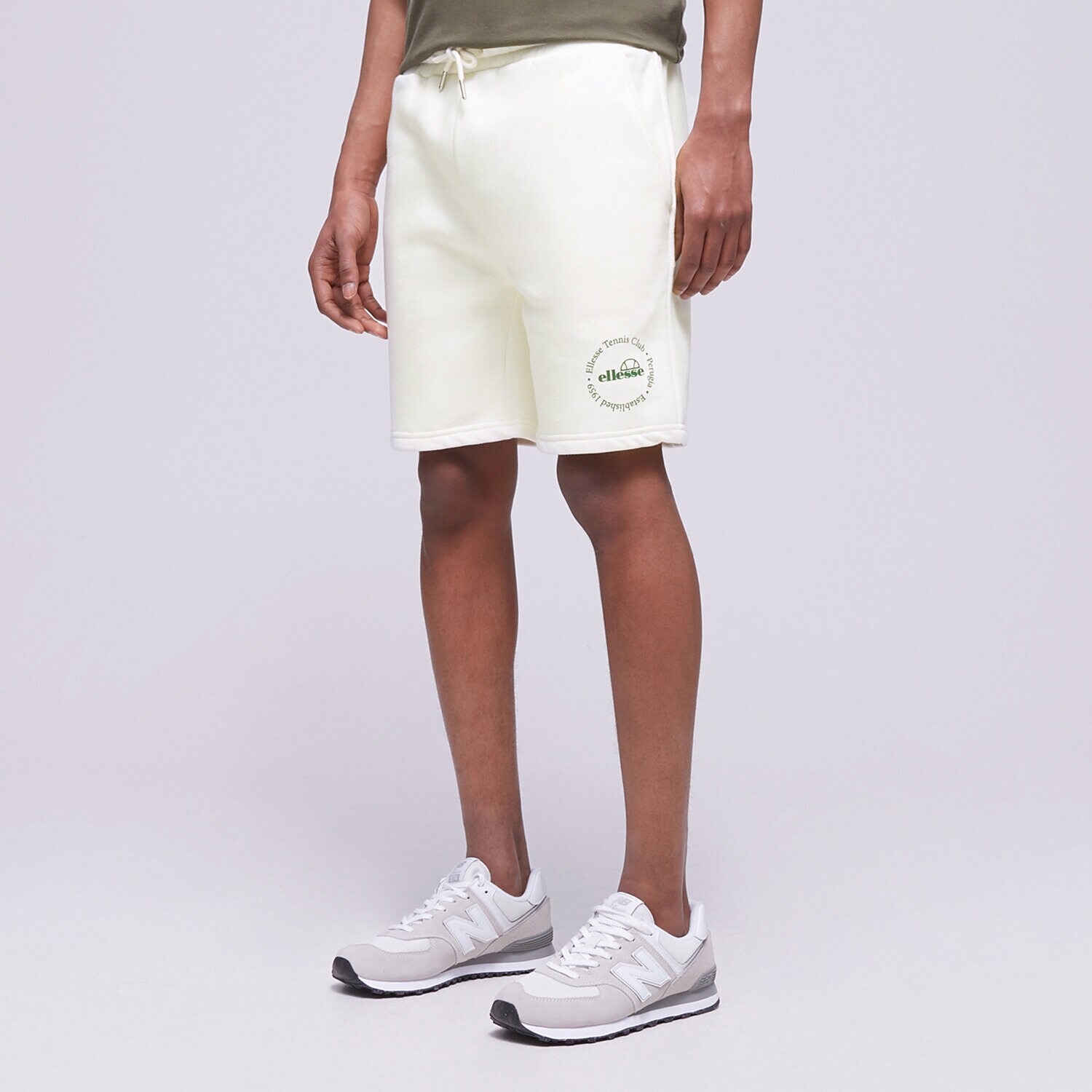 dámské kraťasy ELLESSE ŠORTKY  FONTANSA SHORT OFF WHT SGR17620904 BÍLÁ