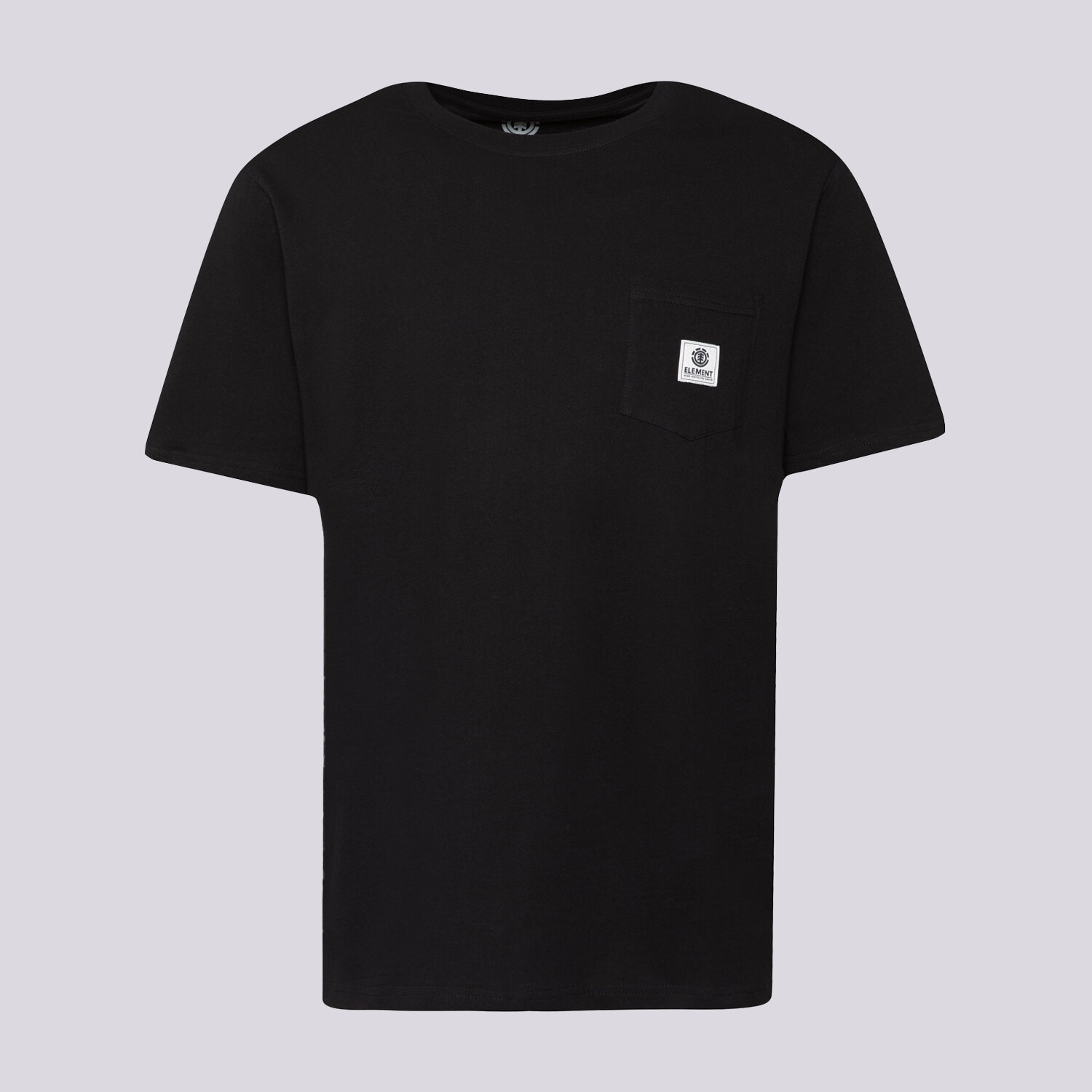 pánské tričko ELEMENT TRIČKO BASIC POCKET LABEL SS ELYKT00116FBK ČERNÁ