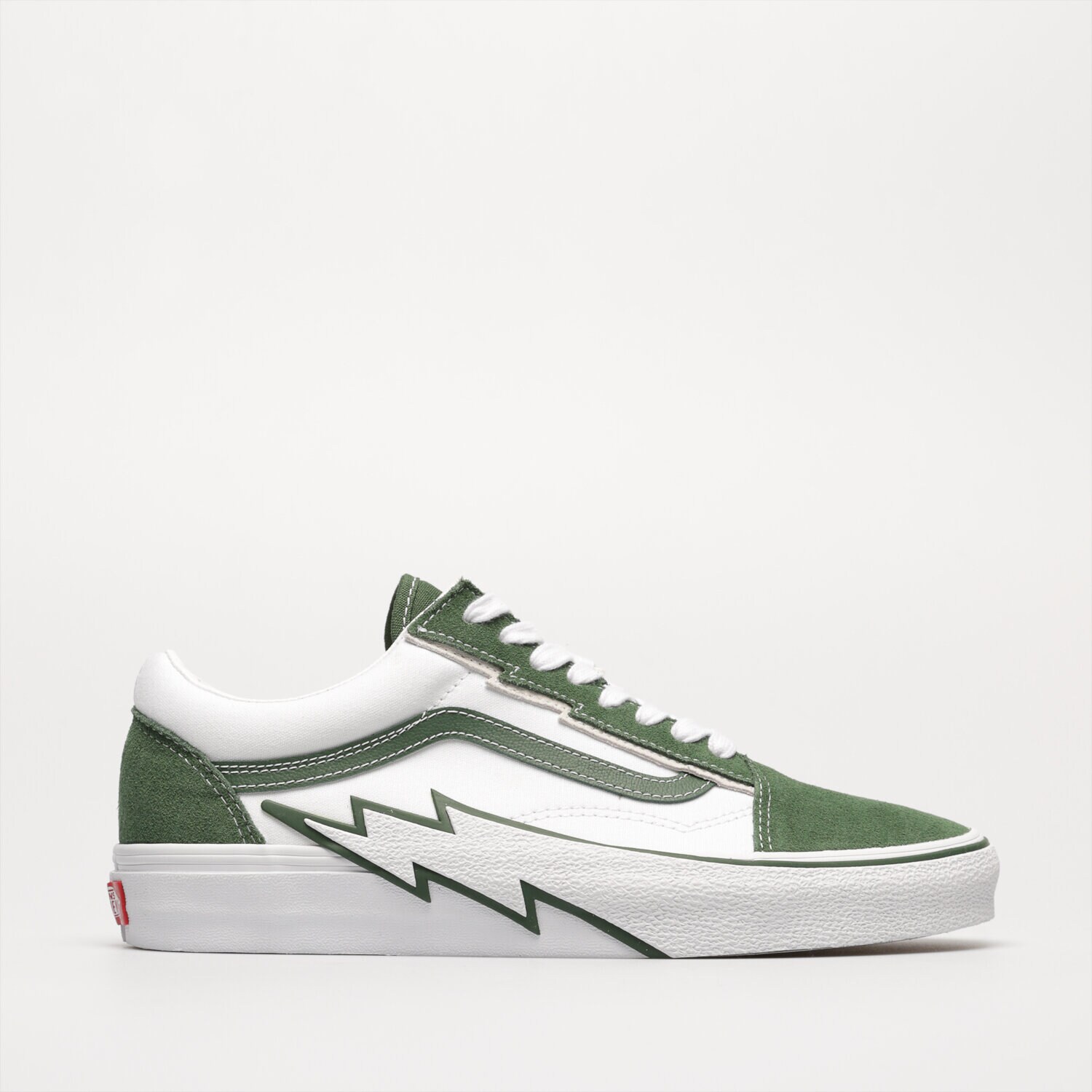 pánské skate boty (skateboardové) VANS OLD SKOOL BOLT VN0009Q5BGN1 ZELENÁ