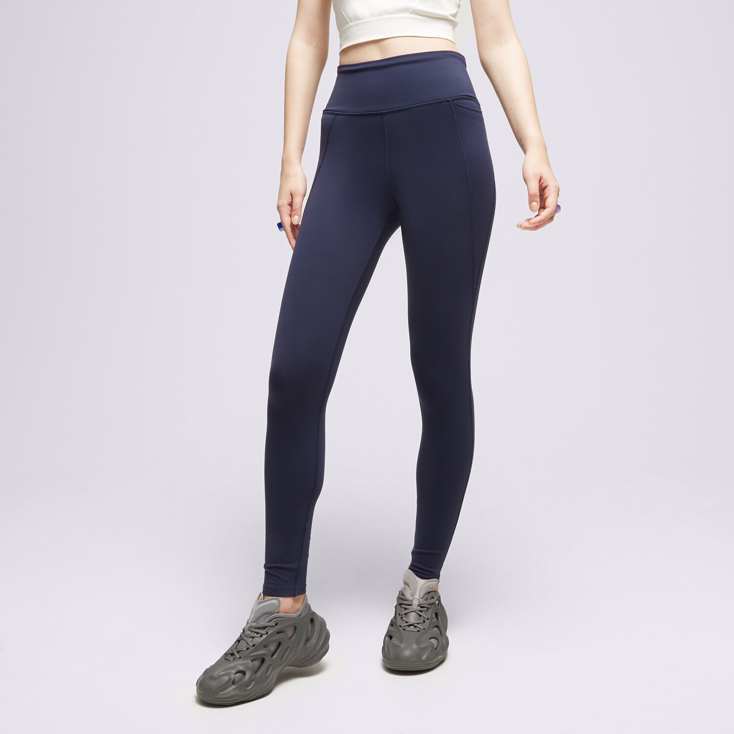 dámské kalhoty REEBOK LEGGINGS LUX HR TIGHT HS4706 TMAVOMODRÁ