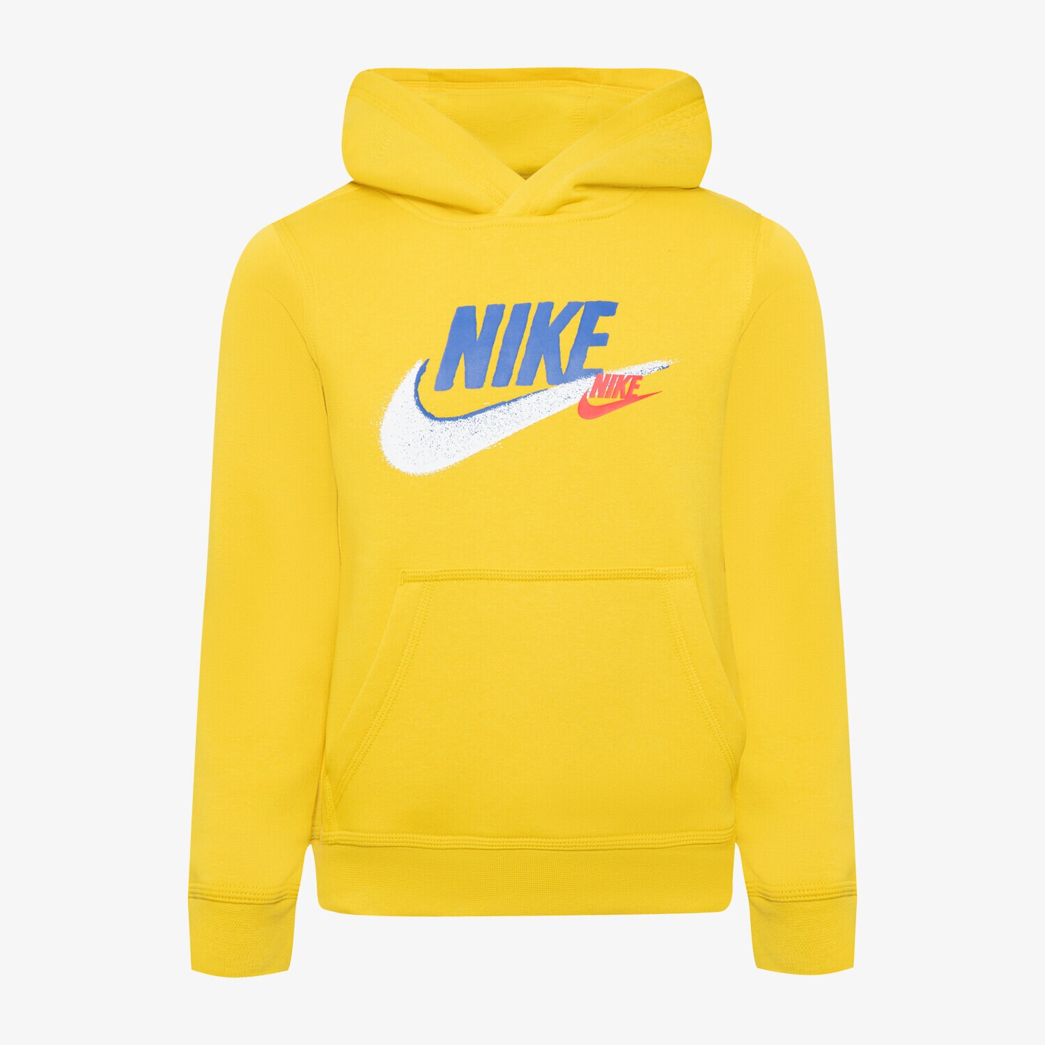 dětská mikina NIKE MIKINA S KAPUCÍ B NSW SI FLC PO HOODIE FD1197-709 VÍCEBAREVNÁ