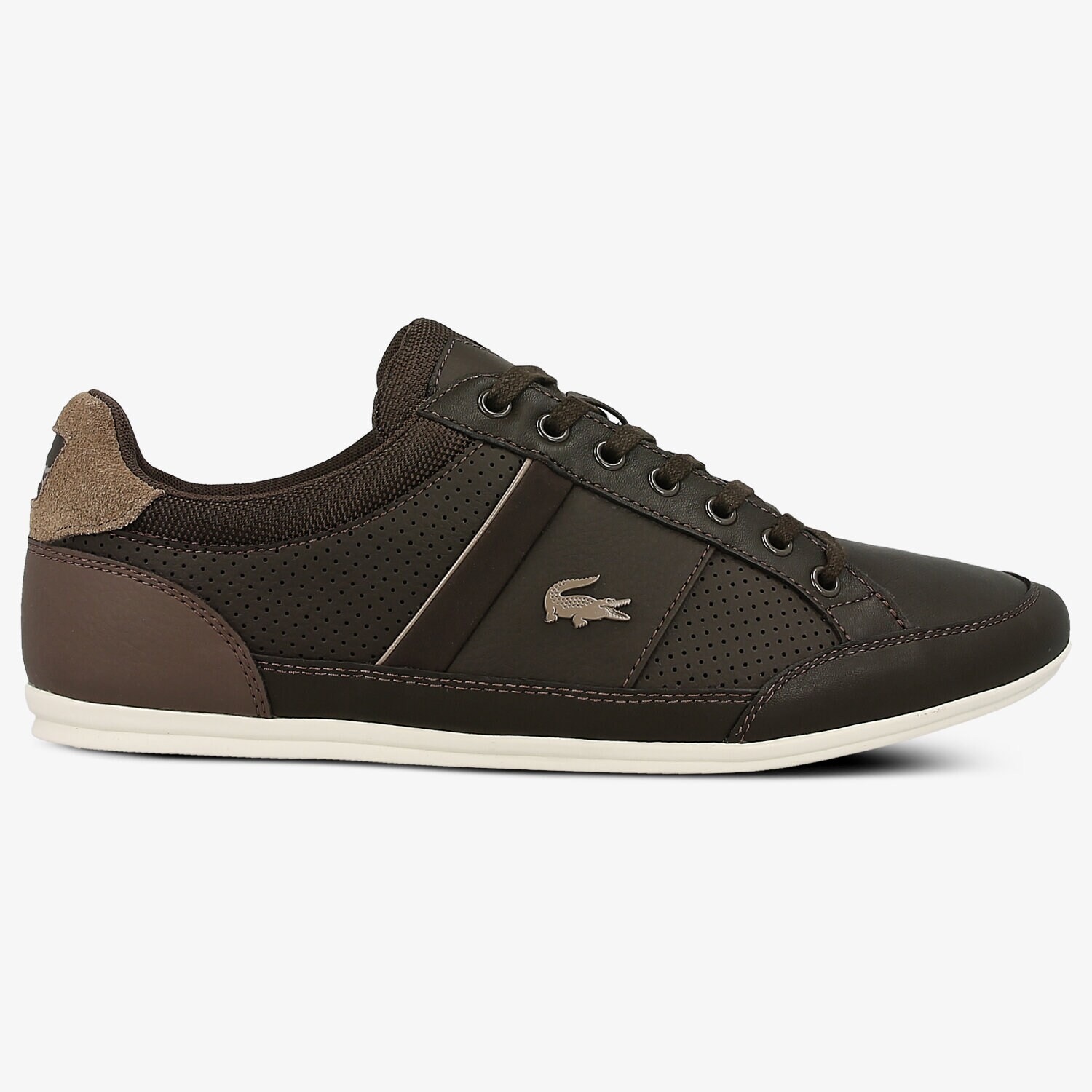 pánské tenisky LACOSTE CHAYMON 117 1 733CAM1023176 HNĚDÁ