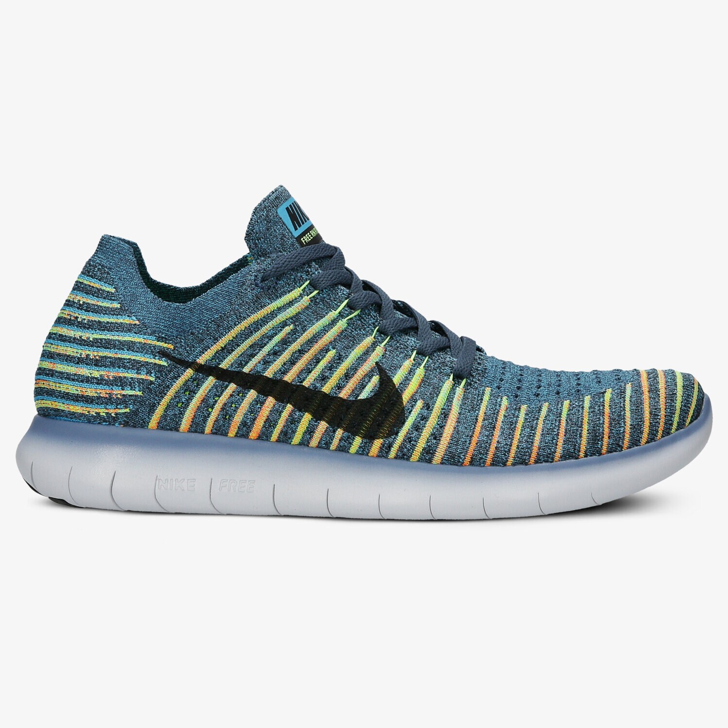 pánské běžecké boty NIKE FREE RN FLYKNIT 831069407 VÍCEBAREVNÁ