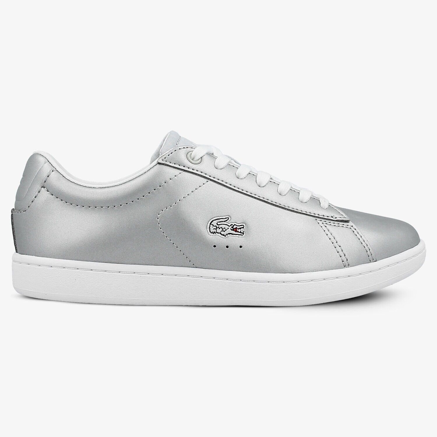 dámské tenisky LACOSTE CARNABY EVO 117 3 733SPW1012334 STŘÍBRNÁ