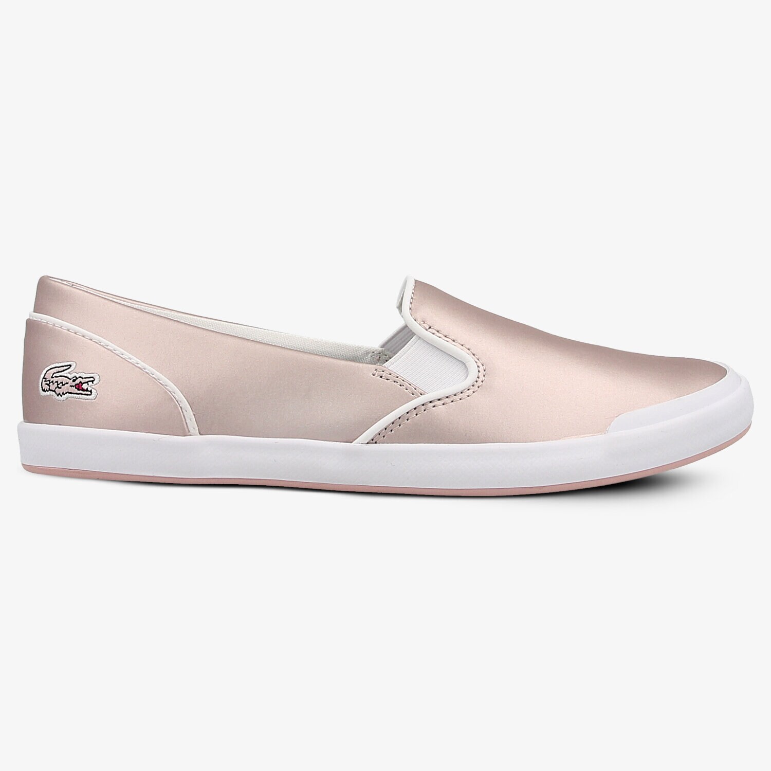 dámské tenisky LACOSTE LANCELLE SLIP ON 117 2 733CAW103615J RŮŽOVÁ