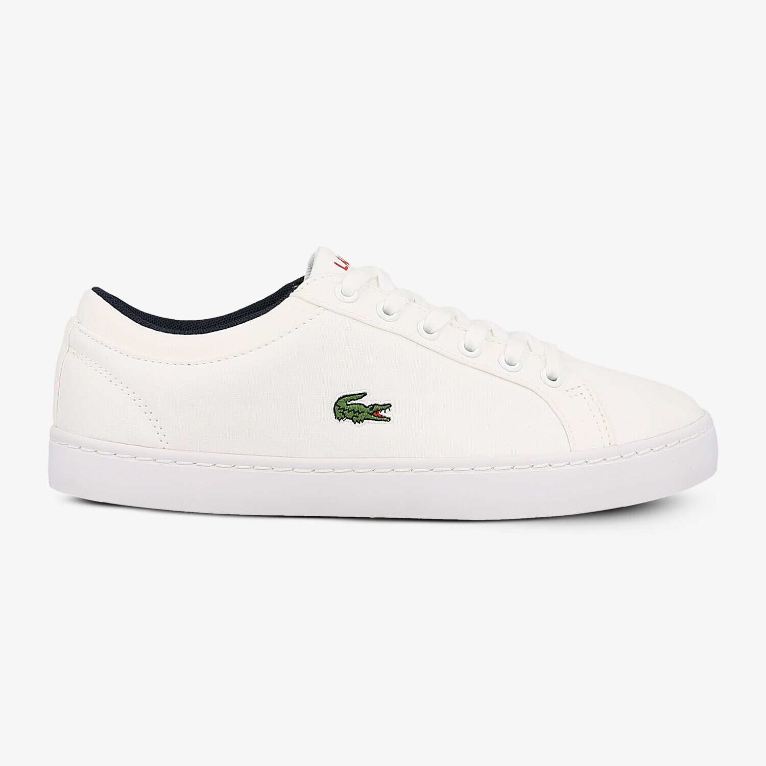 dětské tenisky LACOSTE STRAIGHTSET LACE 117 3 733CAJ1036001 BÍLÁ