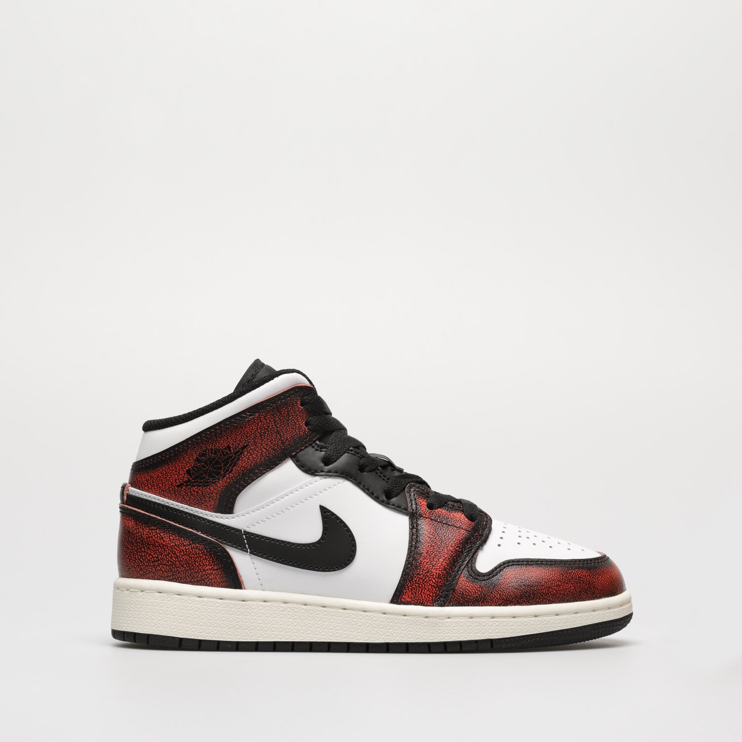 dětské tenisky AIR JORDAN 1 MID SE FB0568-006 ČERVENÁ