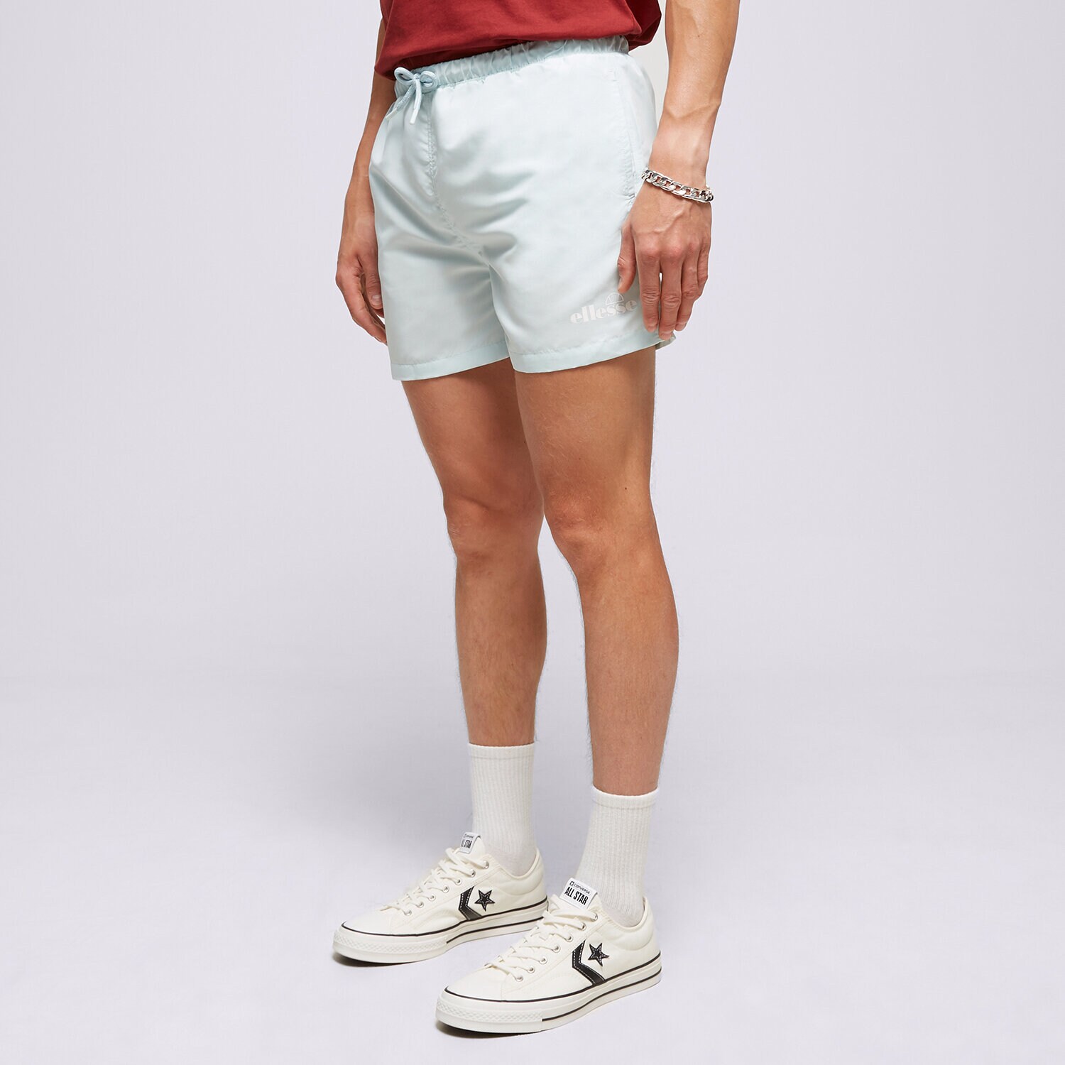 pánské kraťasy ELLESSE ŠORTKY  LAMINA LIGHT BLUE SGR16468426 MODRÁ