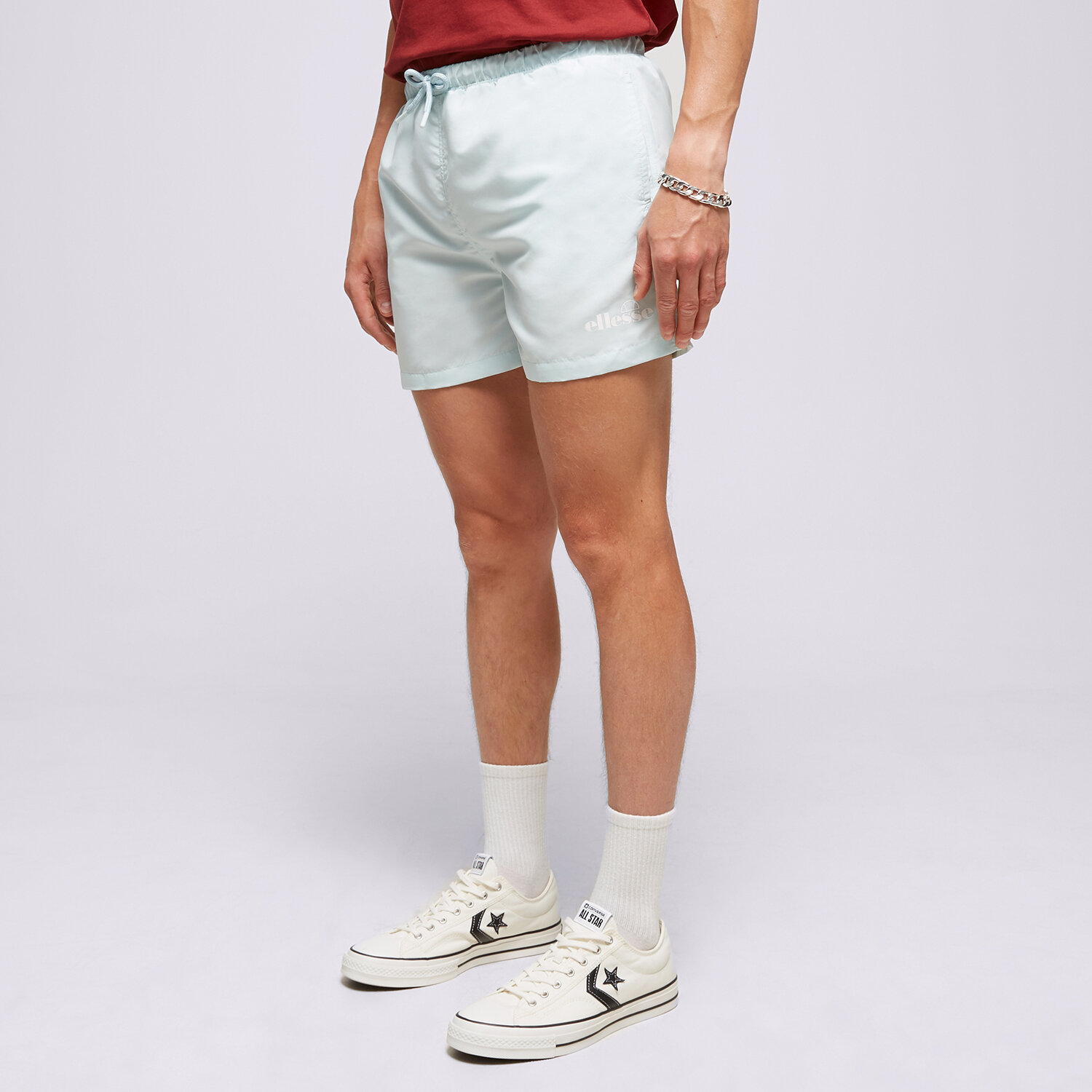 pánské kraťasy ELLESSE ŠORTKY  LAMINA LIGHT BLUE SGR16468426 MODRÁ