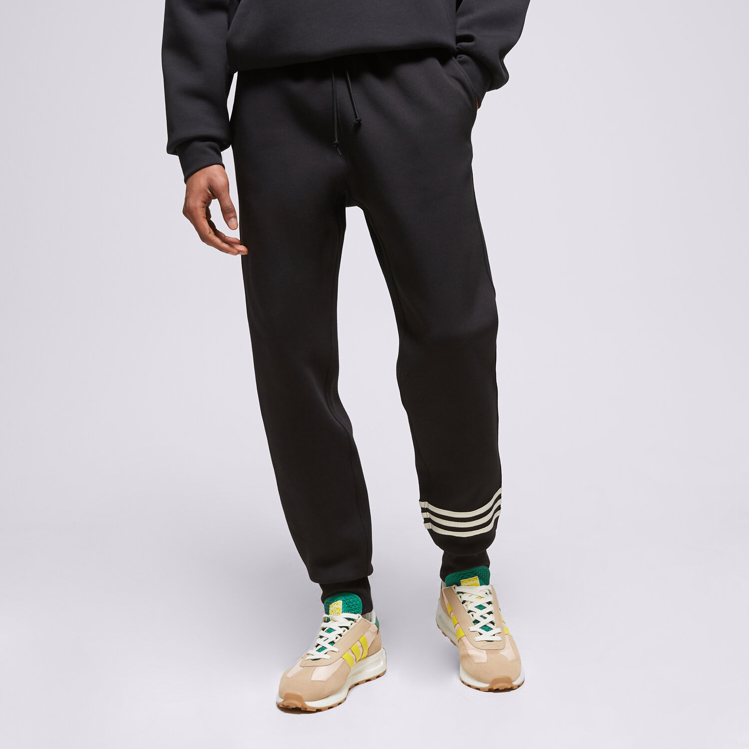pánské kalhoty ADIDAS KALHOTY  NEW C SWEATPANT HM1861 ČERNÁ