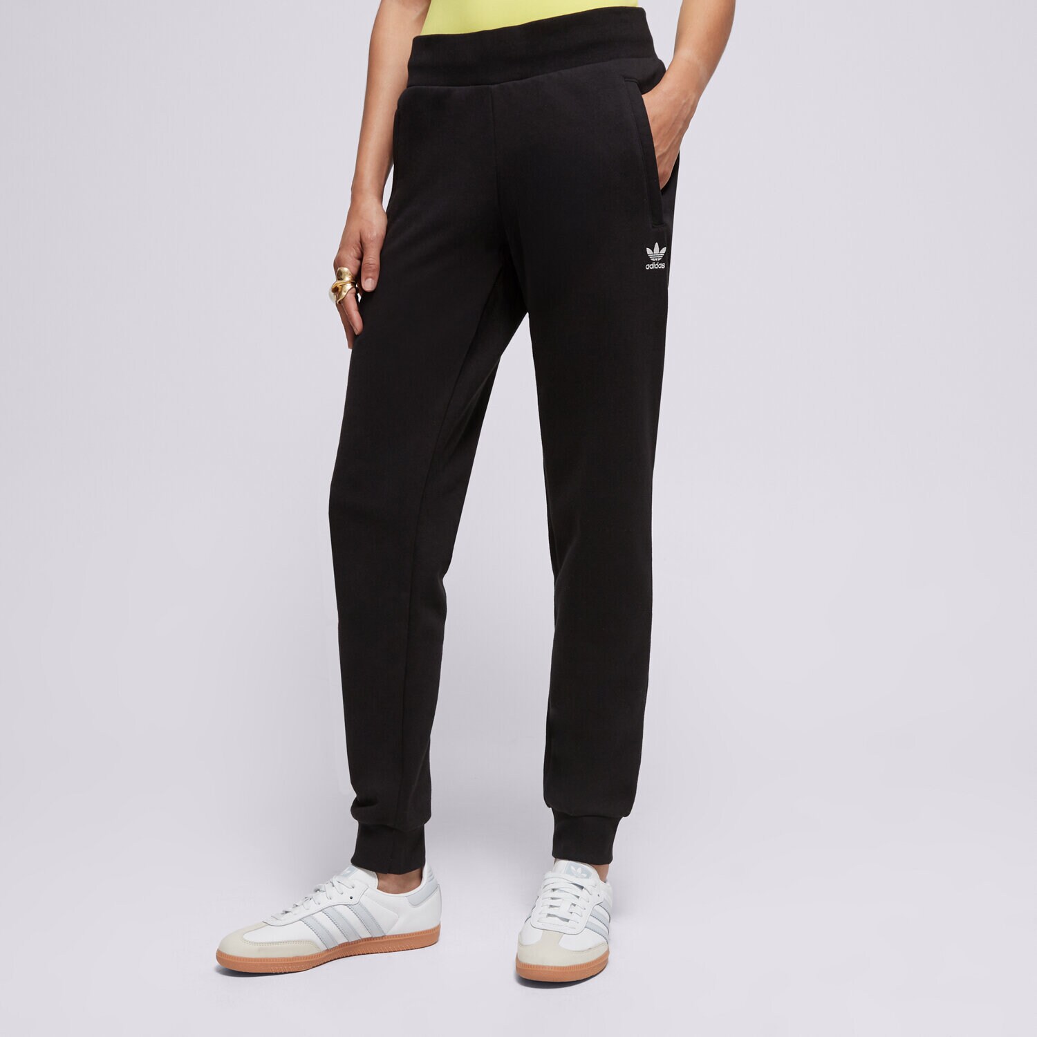 dámské kalhoty ADIDAS KALHOTY  TRACK IA6457 ČERNÁ