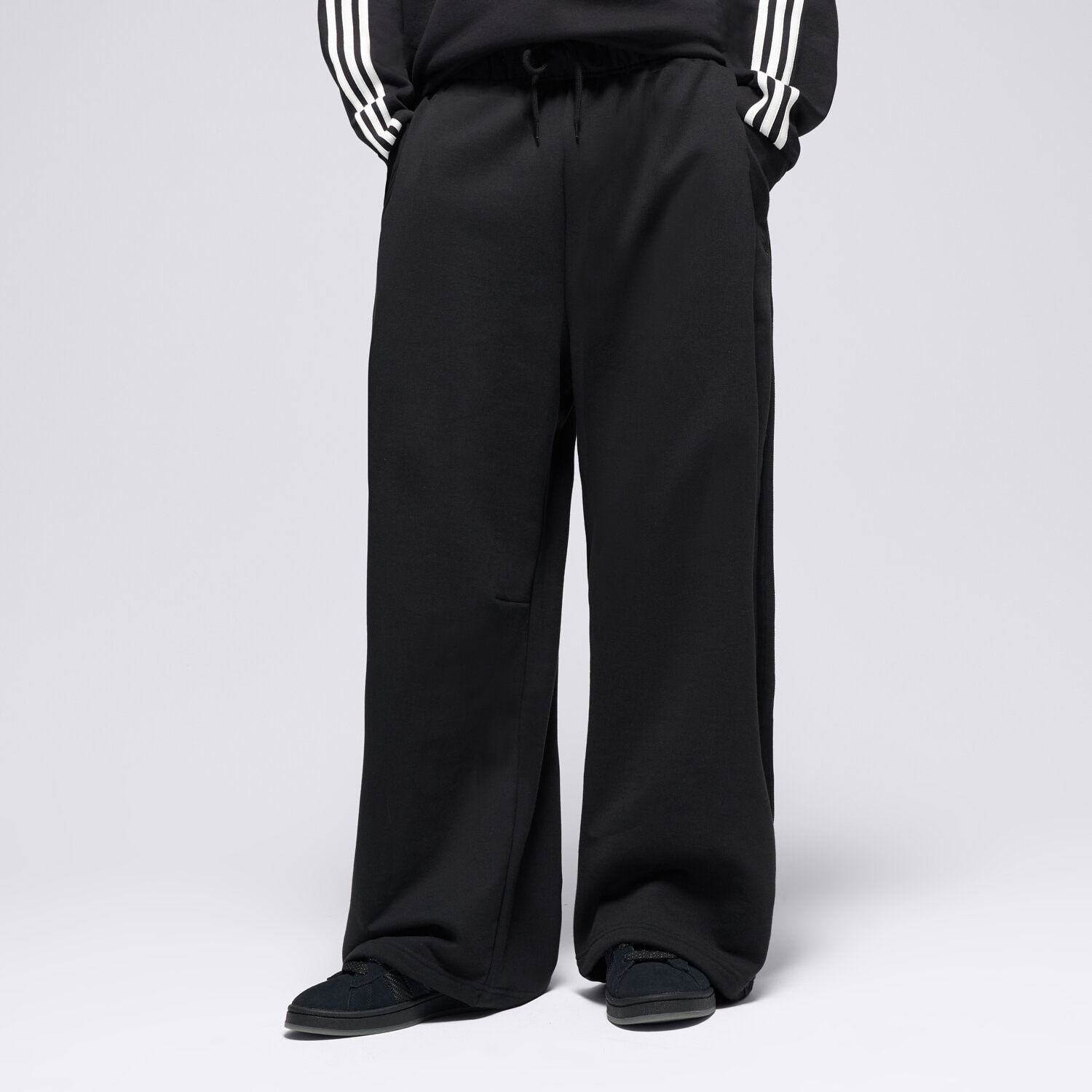 pánské kalhoty ADIDAS KALHOTY  P ESS WIDE PT KS4099 ČERNÁ