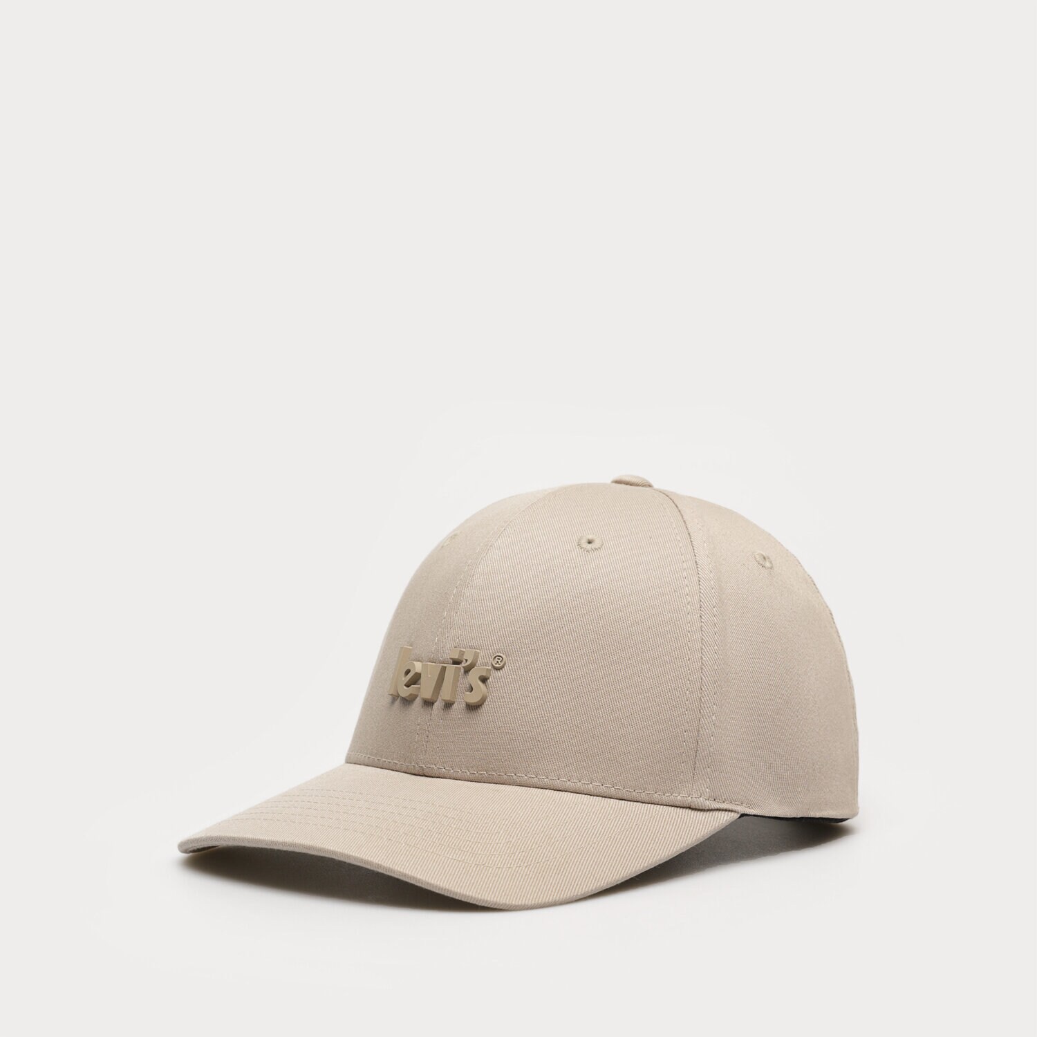 dětská kšiltovka LEVI'S ČEPICE POSTER LOGO FLEXFIT CAP D66250013 ŠEDÁ