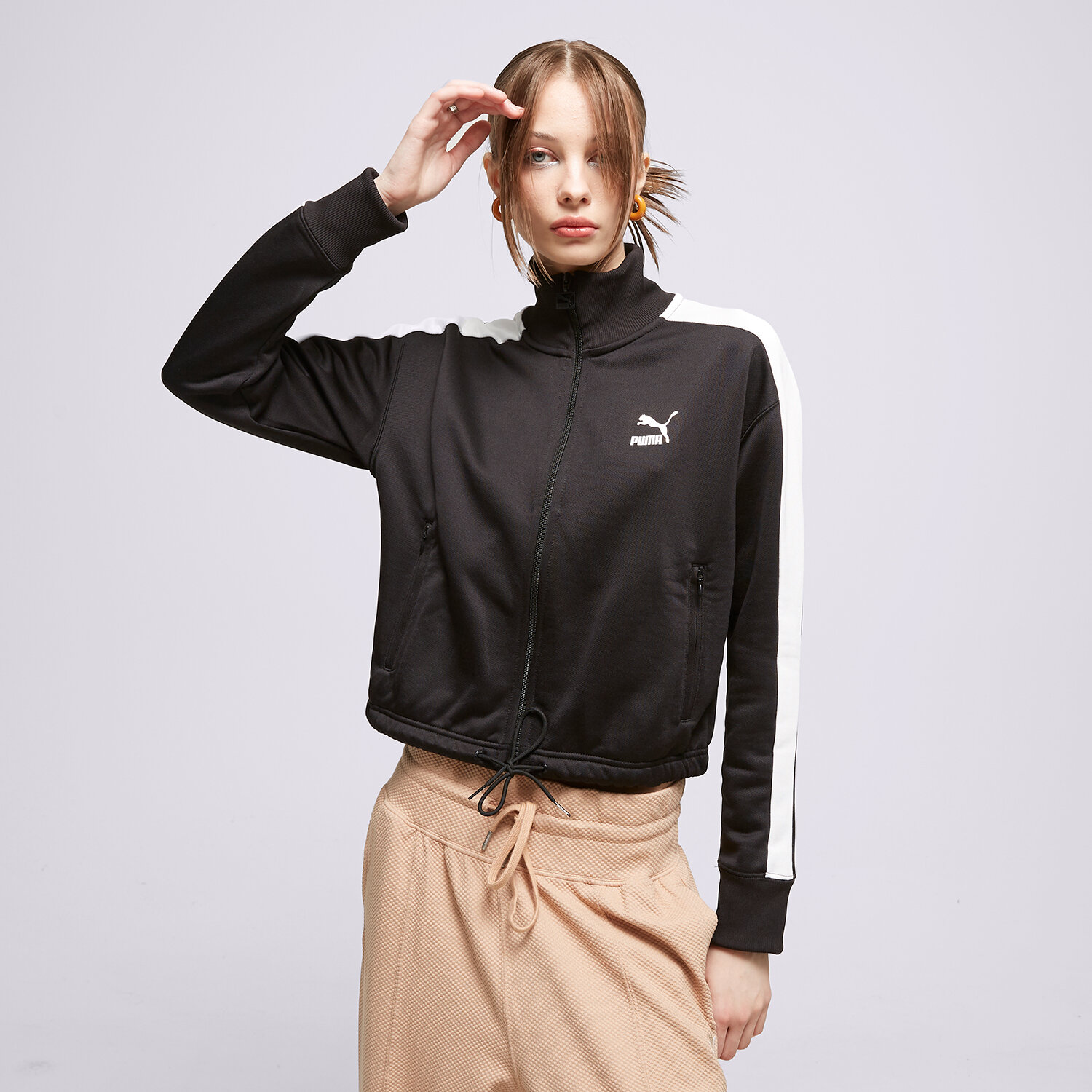 dámská mikina PUMA MIKINA ROZEPÍNACÍ 533519 533519 01 ČERNÁ